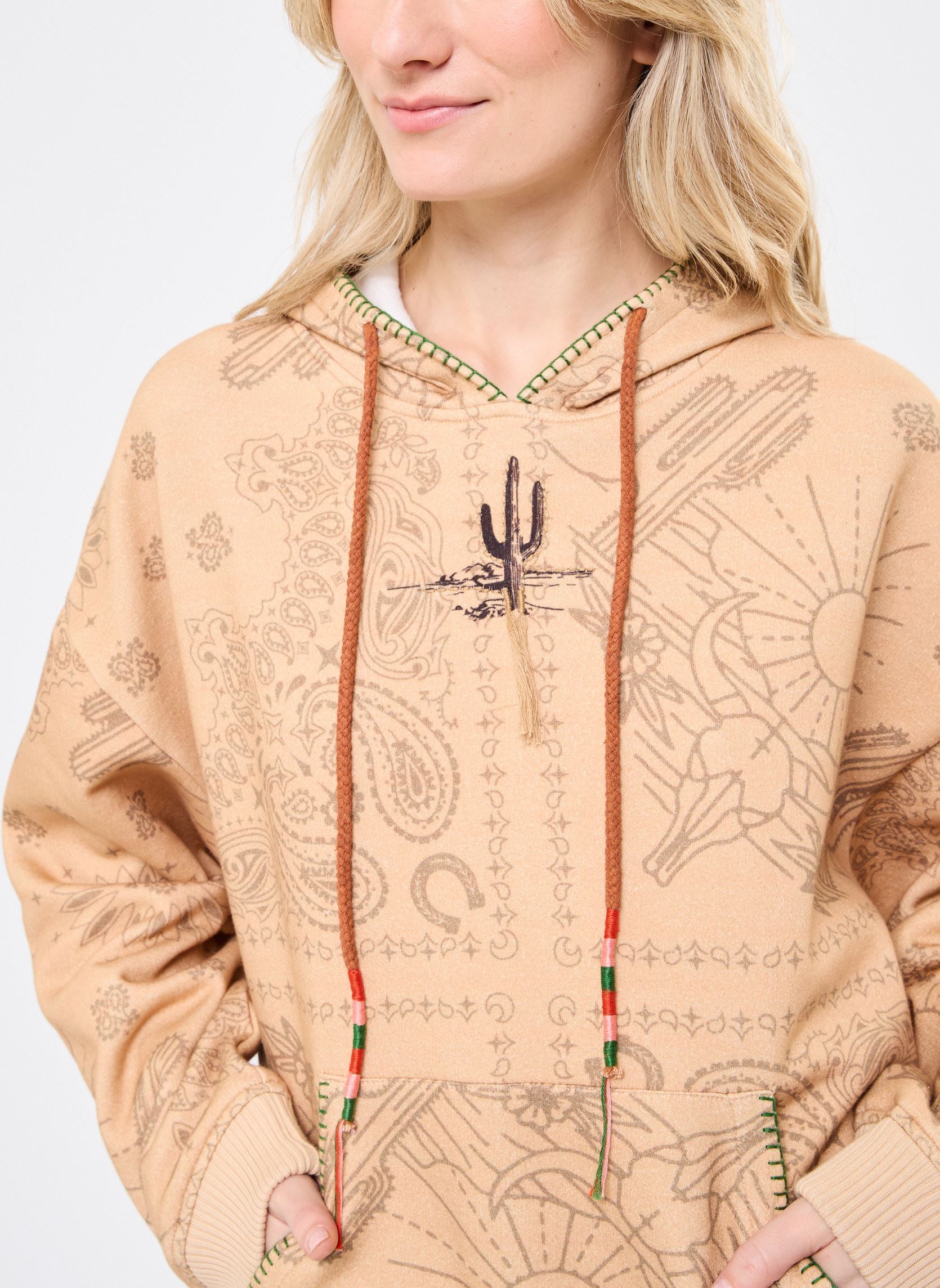 Sweats à capuche Beige Hoodie femme beige Arizona Love Sweats à capuche Beige Hoodie femme beige BEIGE