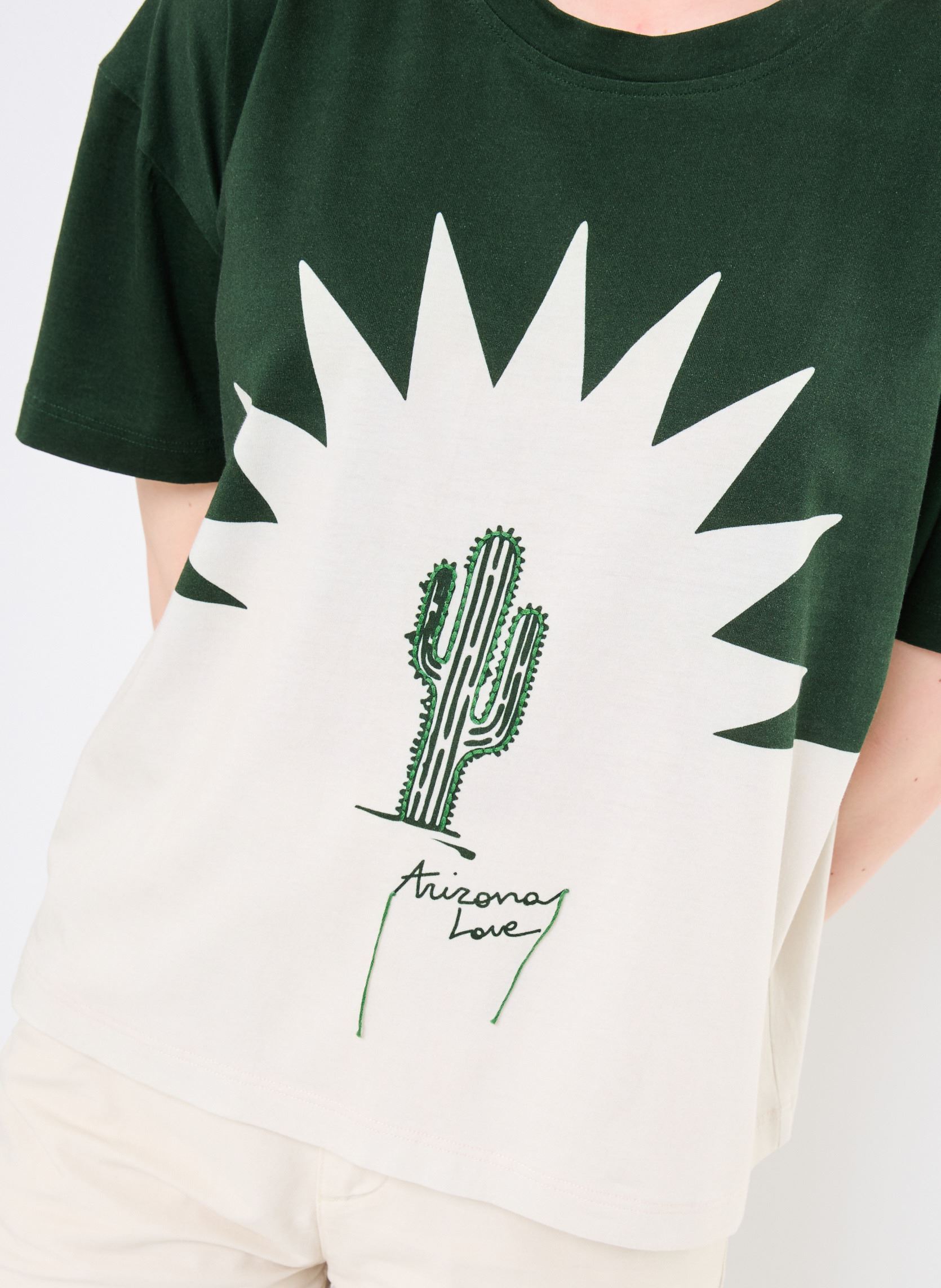 T-shirt a maniche corte T-Shirt Cactus Green donna verde Arizona Love T-shirt a maniche corte T-Shirt Cactus Green donna verde Green