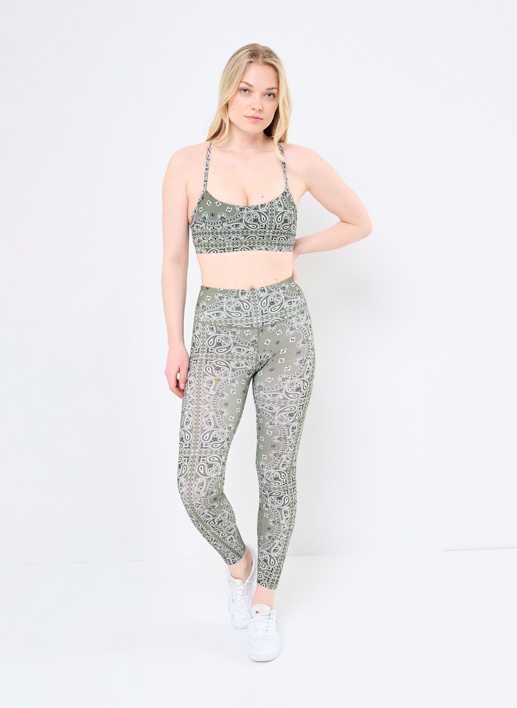 Leggings Yoga Legging Kaki Bandana donna verde Arizona Love Leggings Yoga Legging Kaki Bandana donna verde KAKI