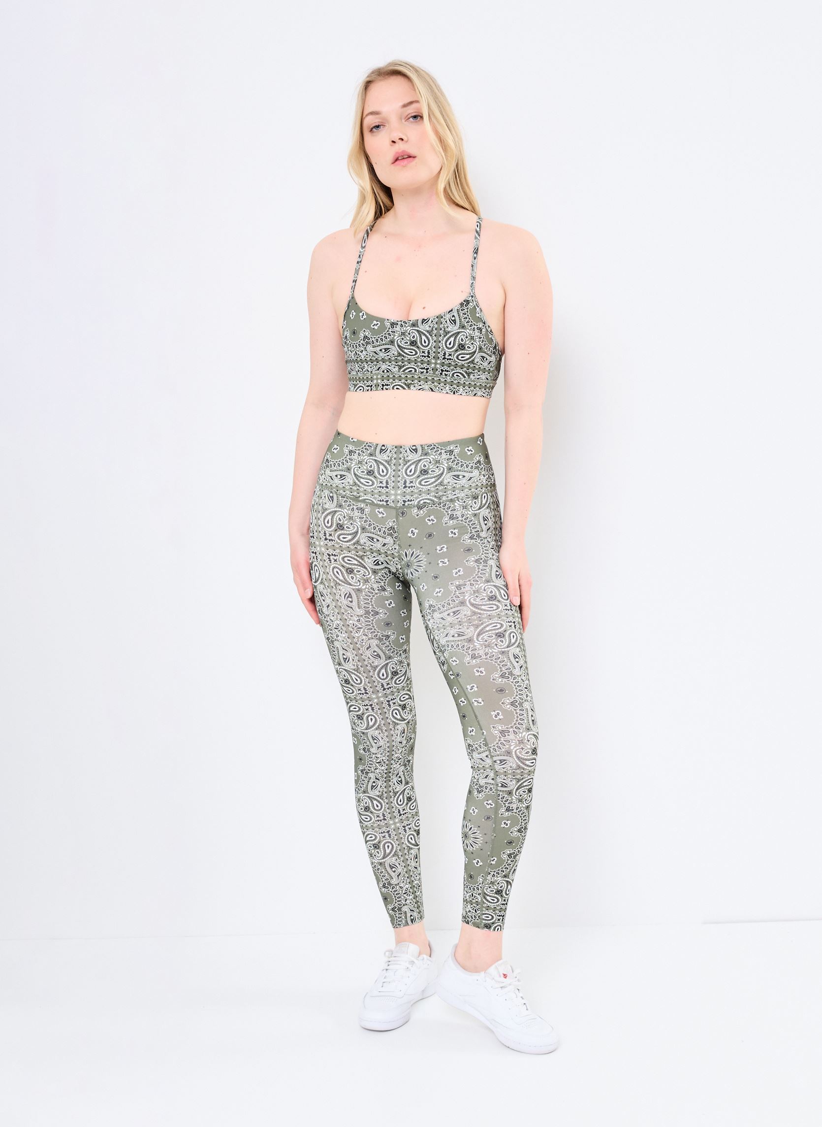 Sport-BHs Yoga Bra Kaki Bandana damen grün Arizona Love Sport-BHs Yoga Bra Kaki Bandana damen grün KAKI