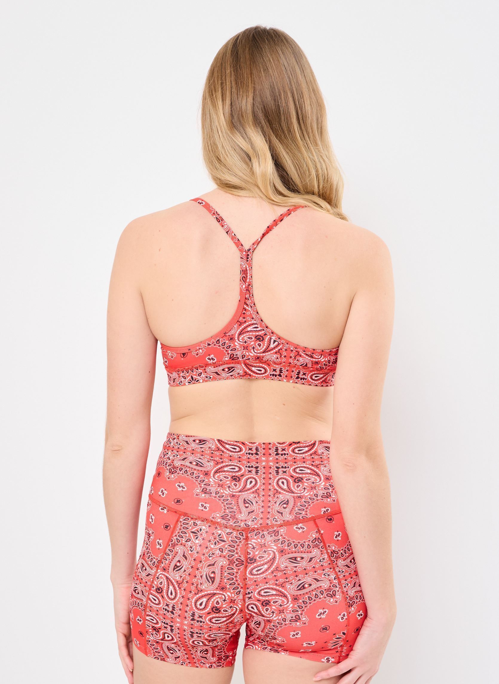 Brassières de Sport Yoga Bra Red Bandana femme rouge Arizona Love Brassières de Sport Yoga Bra Red Bandana femme rouge Red