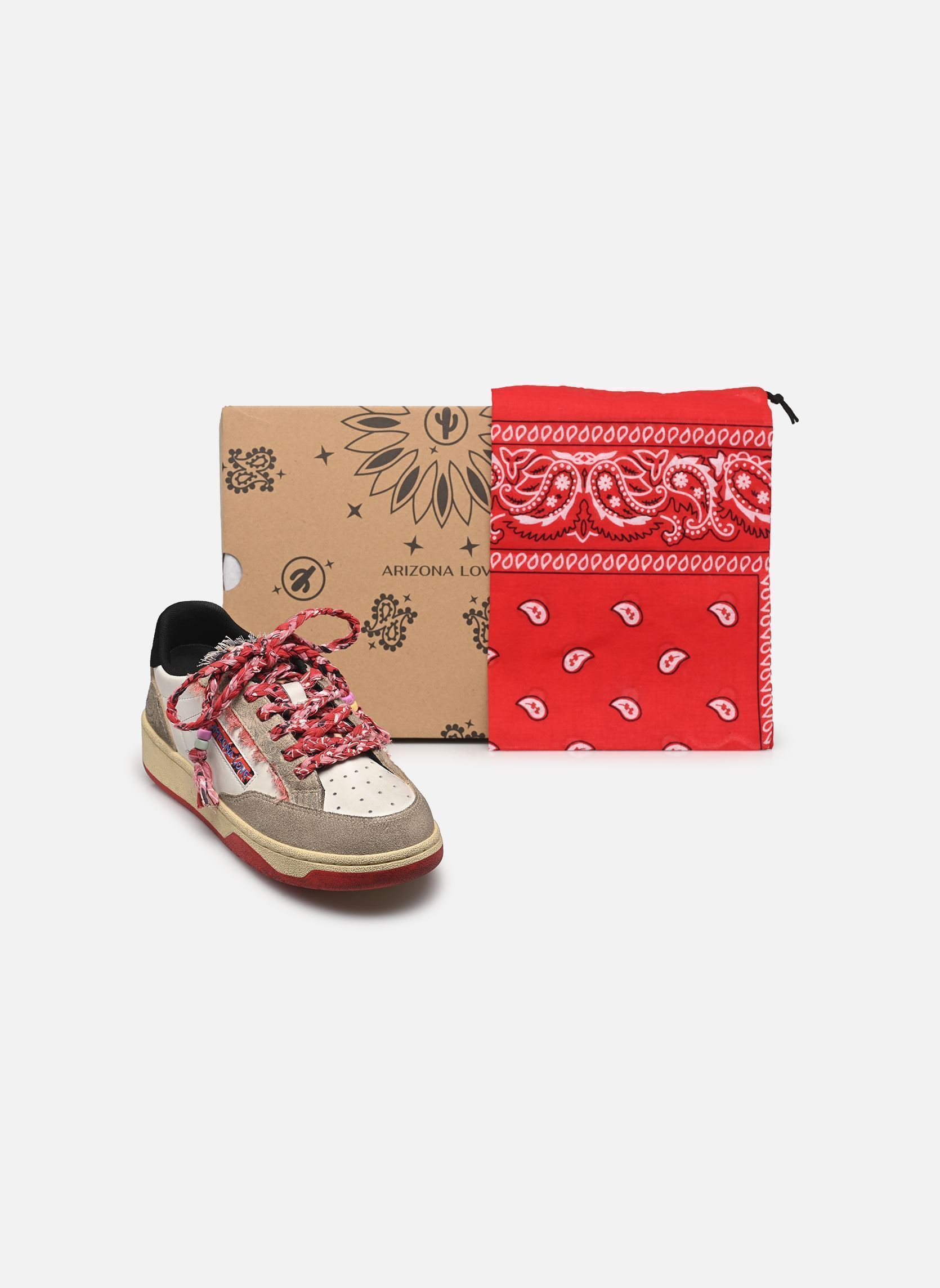 Baskets basses Venice Sneakers femme blanc Arizona Love Baskets basses Venice Sneakers femme blanc Red