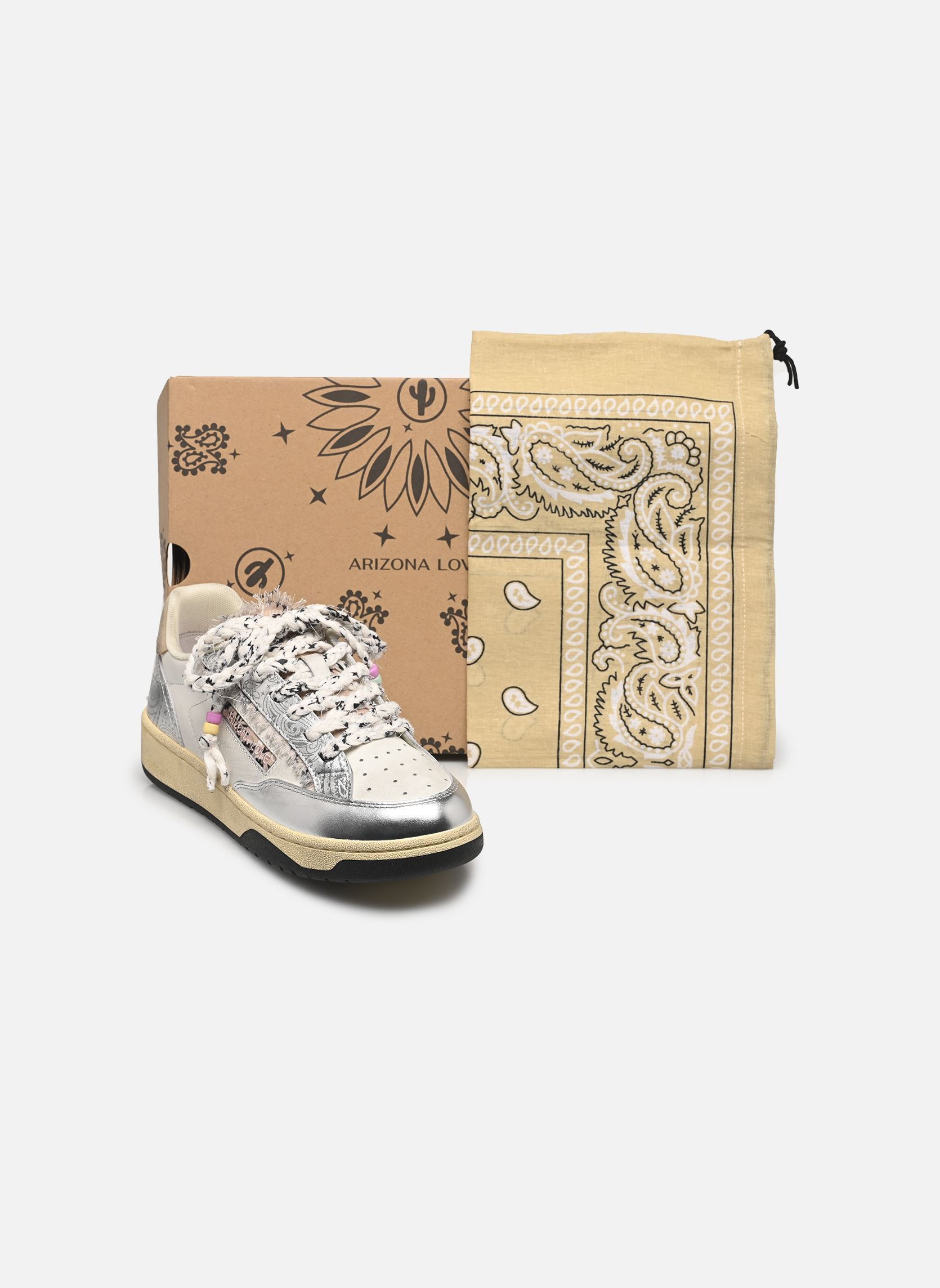 Baskets basses Venice Sneakers femme blanc Arizona Love Baskets basses Venice Sneakers femme blanc Silver
