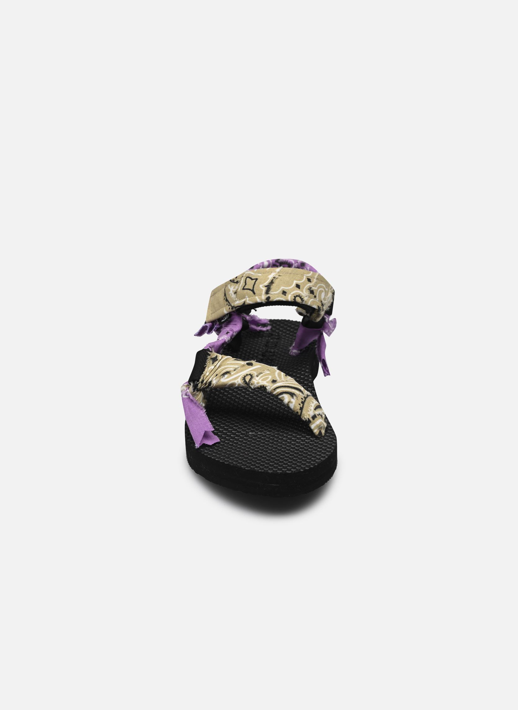 Sandales plates Trekky femme multicolore Arizona Love Sandales plates Trekky femme multicolore Kaki Violet