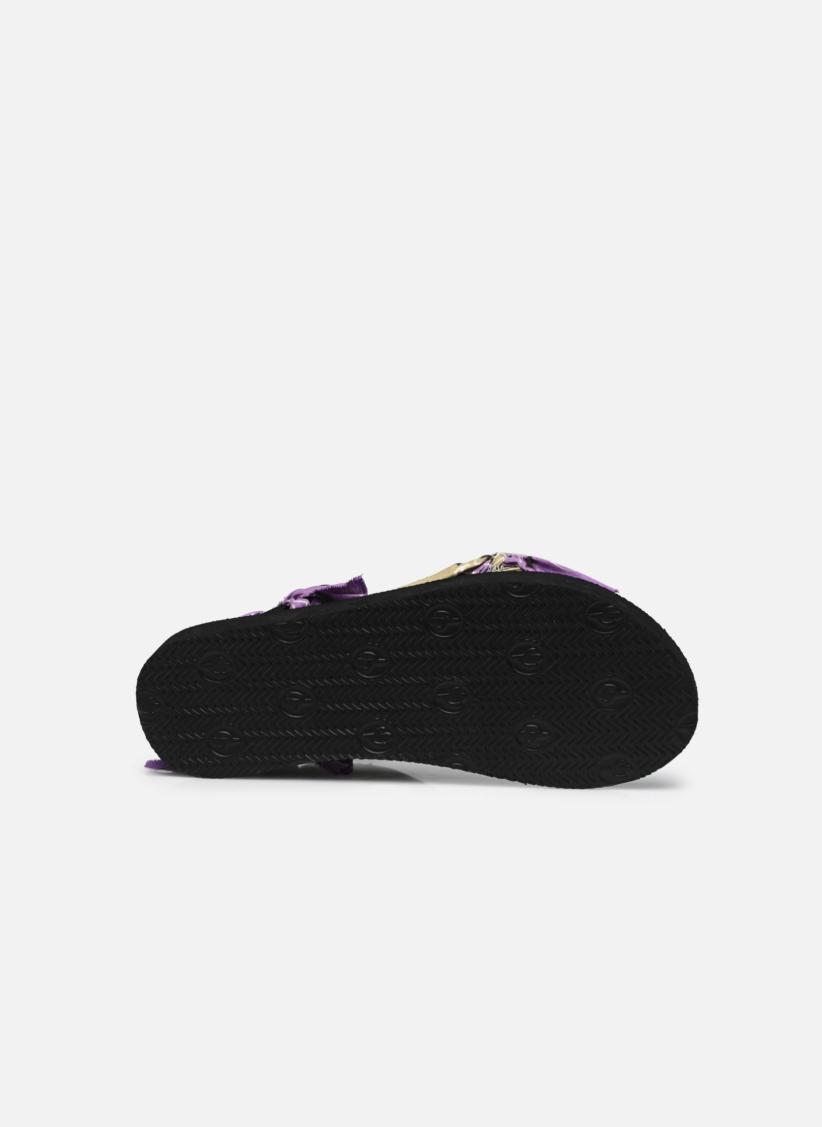 Sandales plates Trekky femme multicolore Arizona Love Sandales plates Trekky femme multicolore Kaki Violet