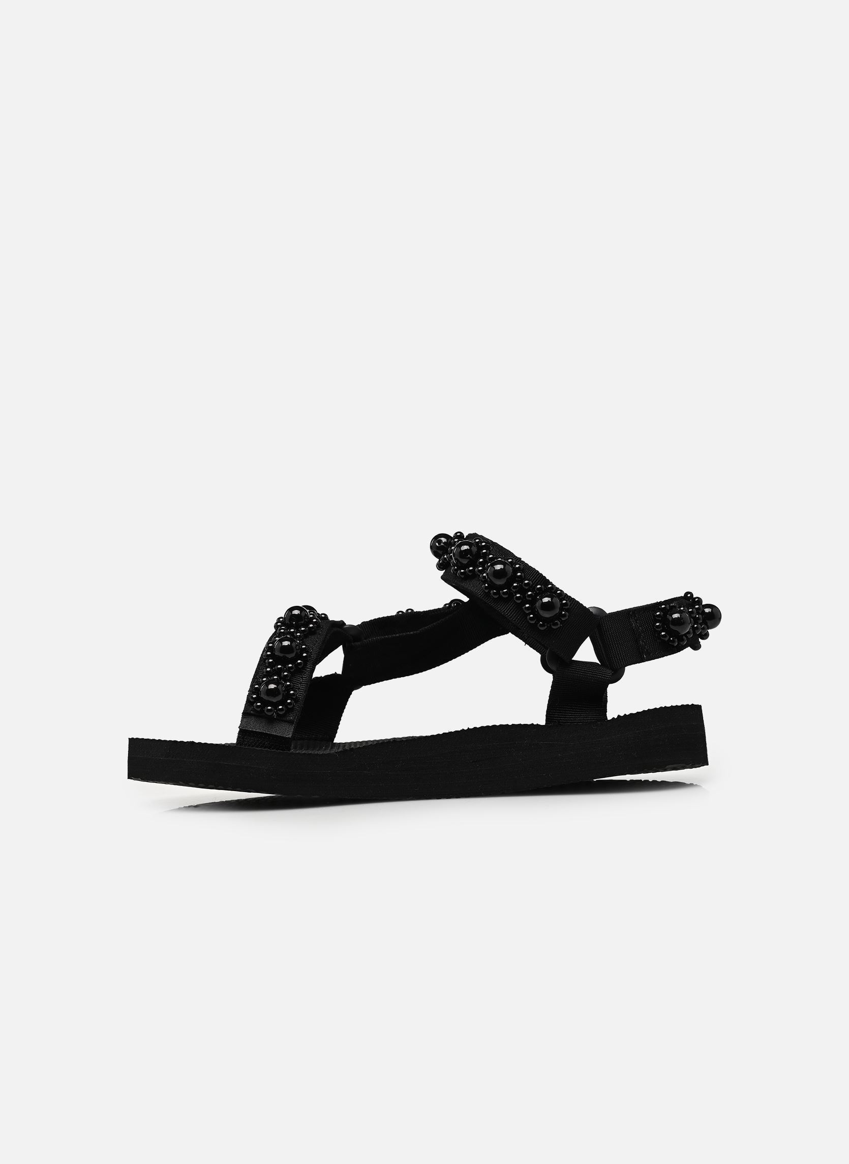 Platte sandalen Trekky dames zwart Arizona Love Platte sandalen Trekky dames zwart Pearl