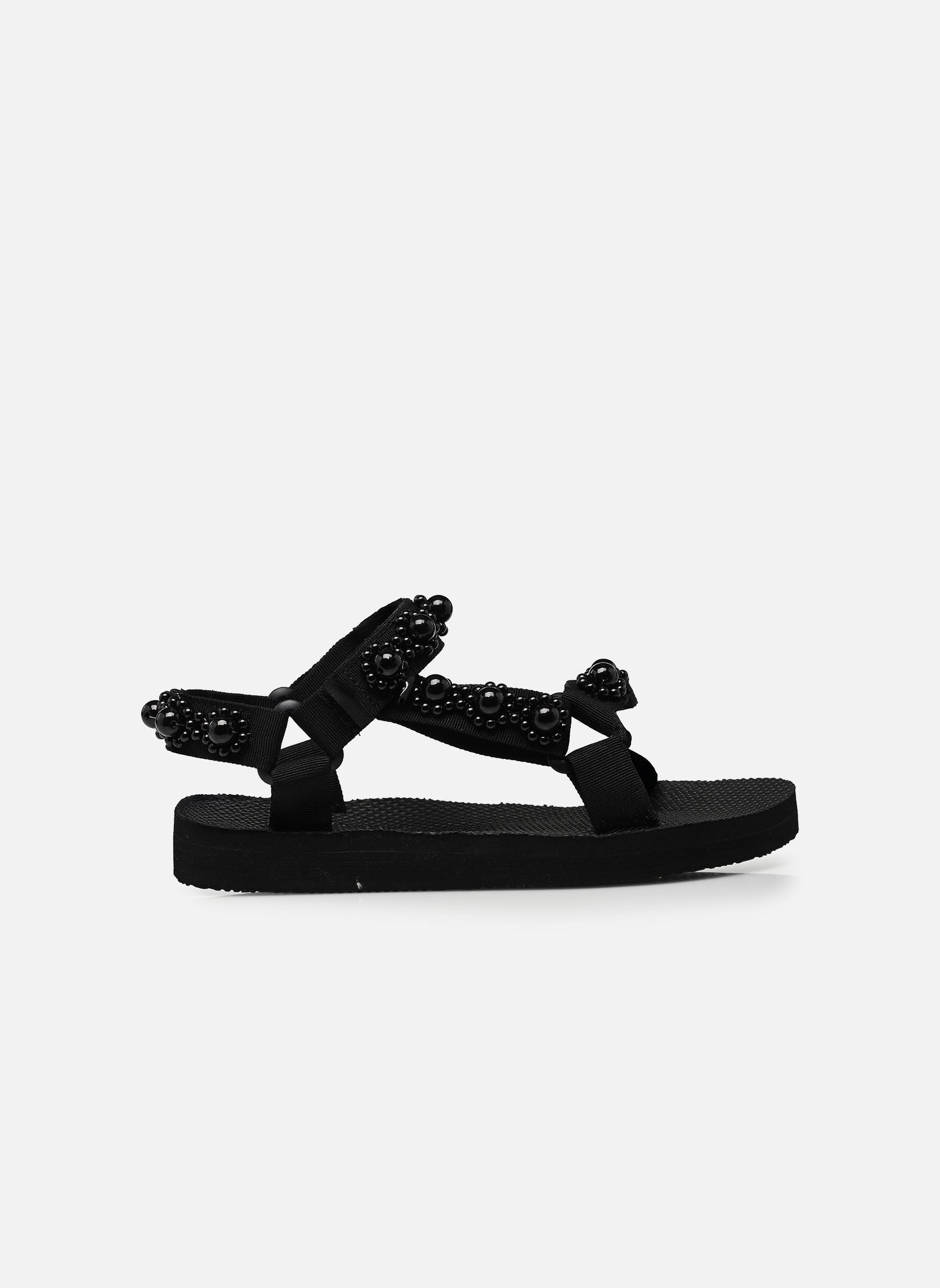 Platte sandalen Trekky dames zwart Arizona Love Platte sandalen Trekky dames zwart Pearl