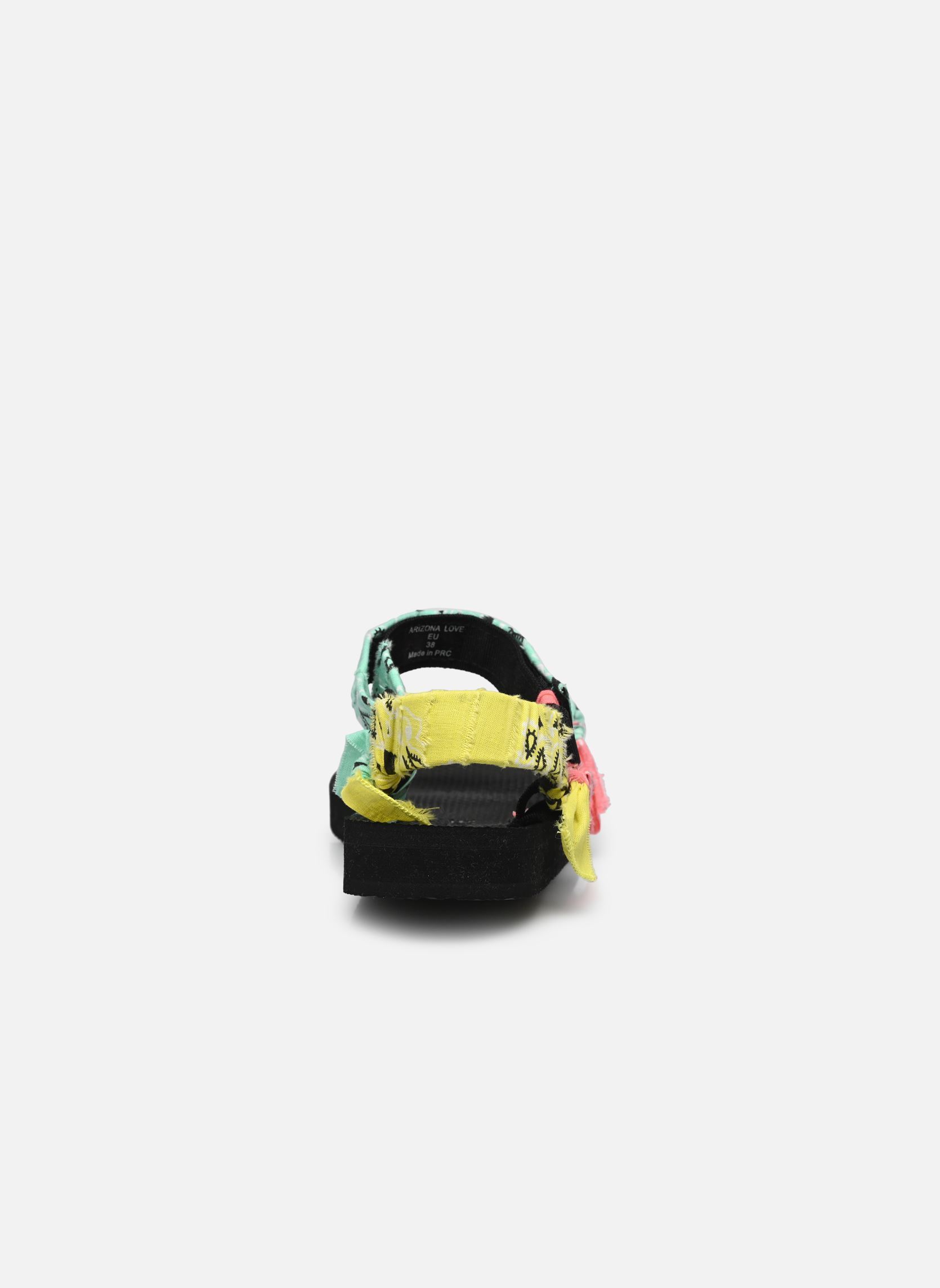 Sandalias planas Trekky Bandana mujer multicolor Arizona Love Sandalias planas Trekky Bandana mujer multicolor Mix Aqua