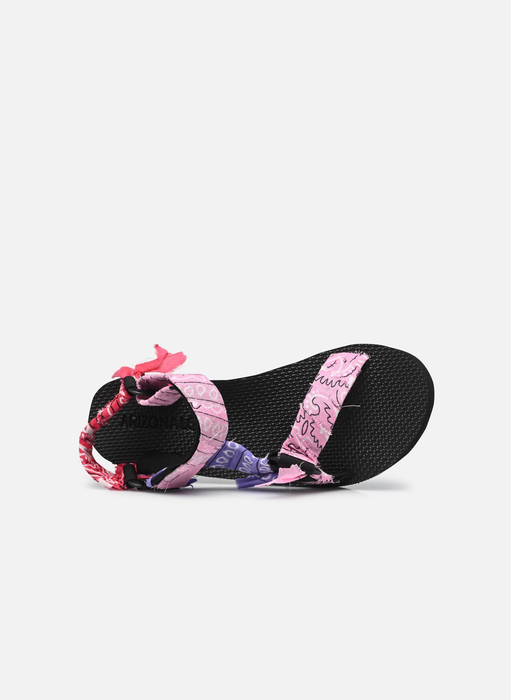 Sandales plates Trekky Bandana femme multicolore Arizona Love Sandales plates Trekky Bandana femme multicolore Mix Pink