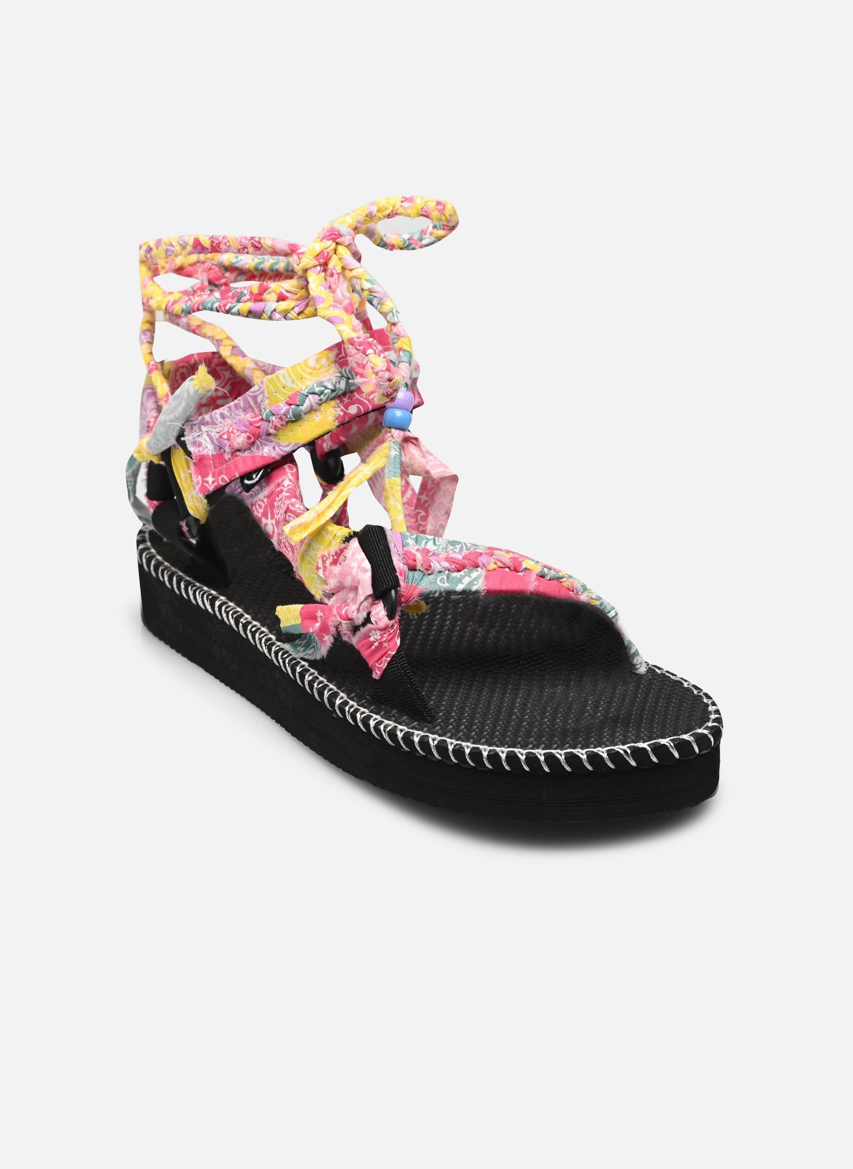 Sandales plates Trekky Stitch femme multicolore Arizona Love Sandales plates Trekky Stitch femme multicolore Multicolore
