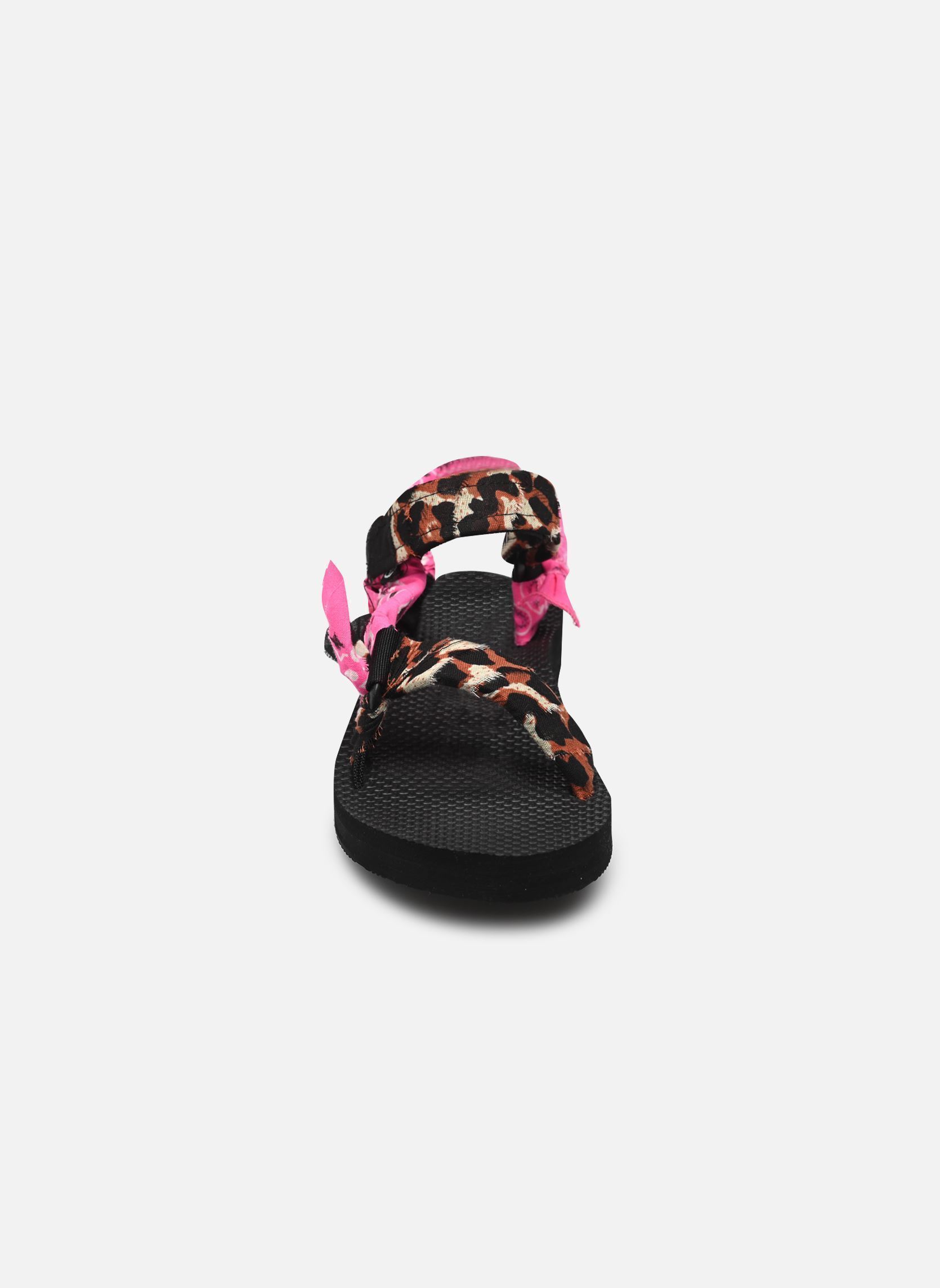 Sandales plates Trekky Leopard Print femme rose Arizona Love Sandales plates Trekky Leopard Print femme rose Leopard Pink