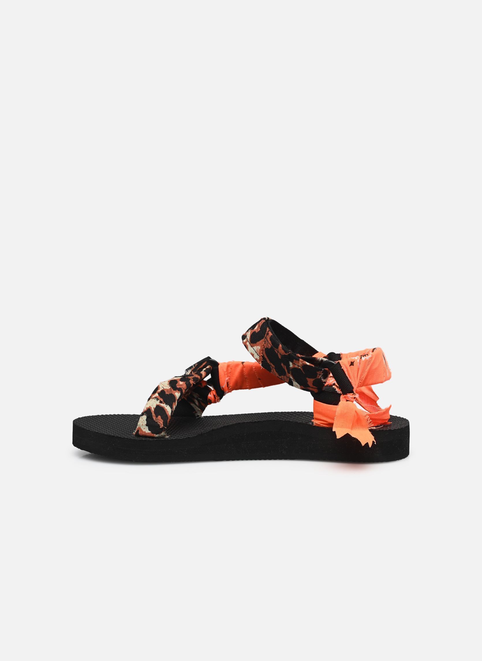 Flache Sandalen Trekky Leopard Print damen orange Arizona Love Flache Sandalen Trekky Leopard Print damen orange Leopard Orange