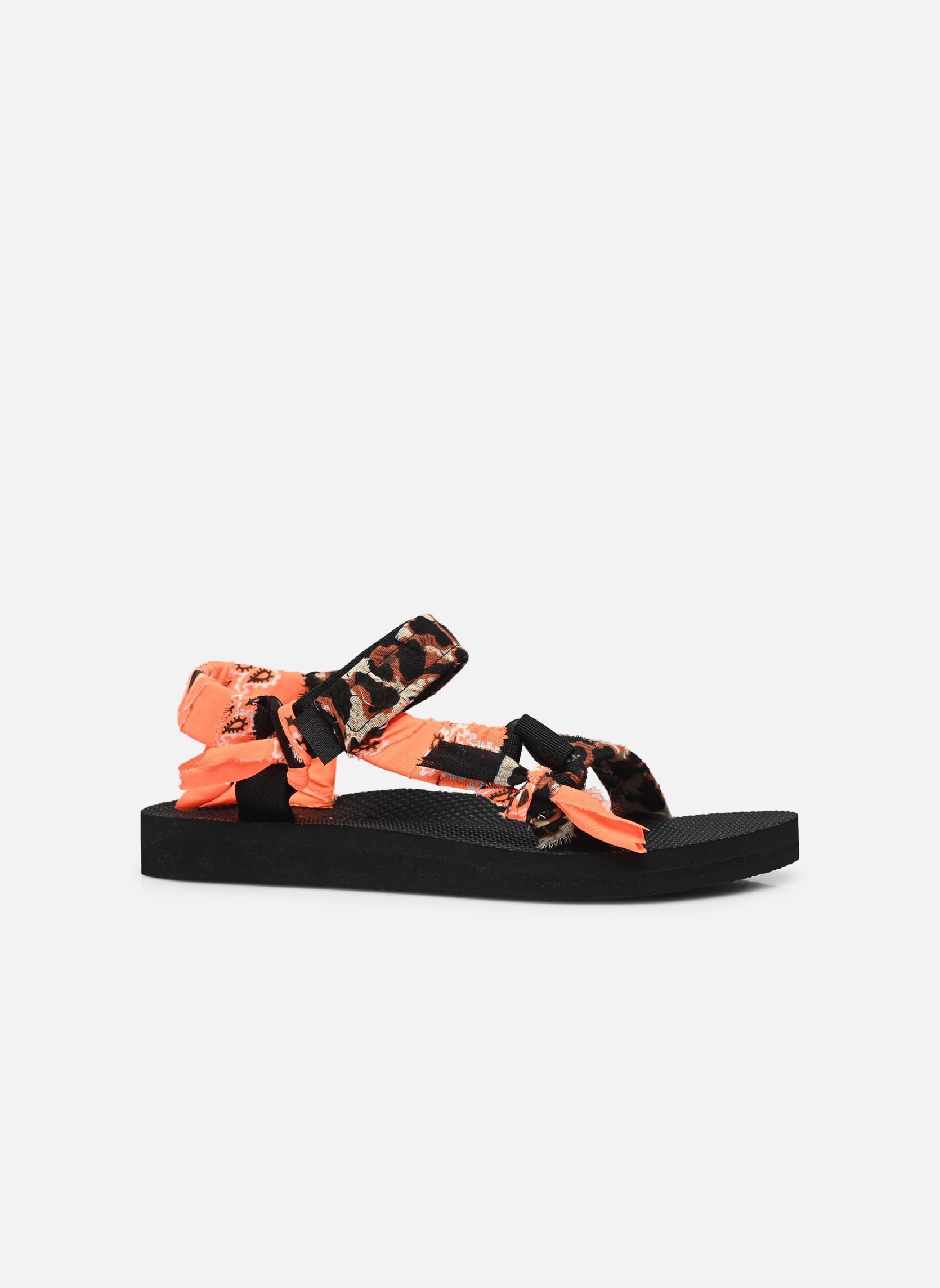 Flache Sandalen Trekky Leopard Print damen orange Arizona Love Flache Sandalen Trekky Leopard Print damen orange Leopard Orange