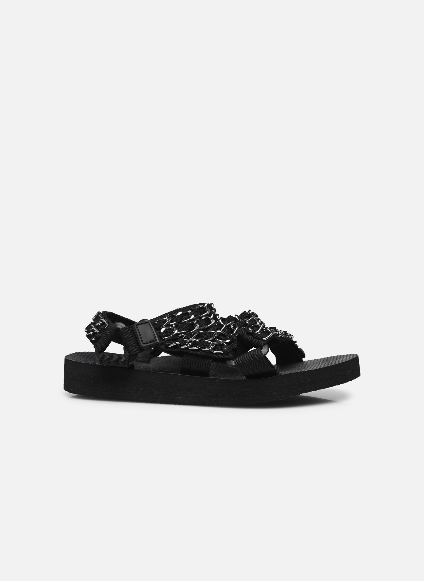 Sandali piatti Trekky Trio Chain donna nero Arizona Love Sandali piatti Trekky Trio Chain donna nero Noir