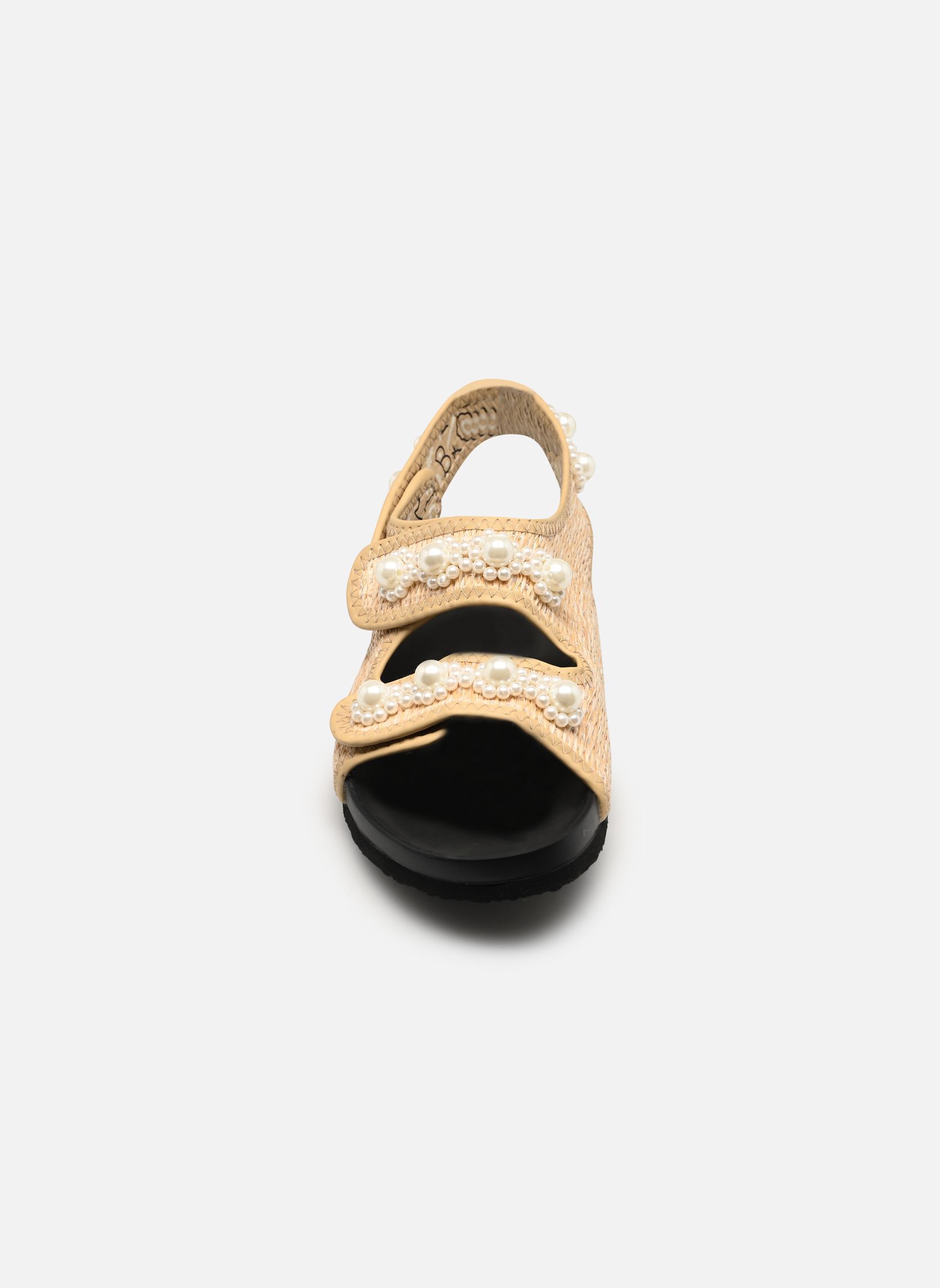 Sandales plates Apache Raffia femme beige Arizona Love Sandales plates Apache Raffia femme beige PEARL