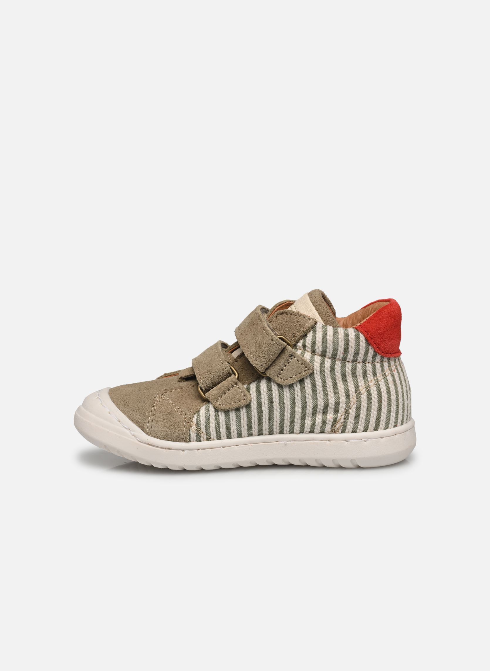 Baskets Thor v garçon vert Bisgaard Baskets Thor v garçon vert SAGE STRIPES