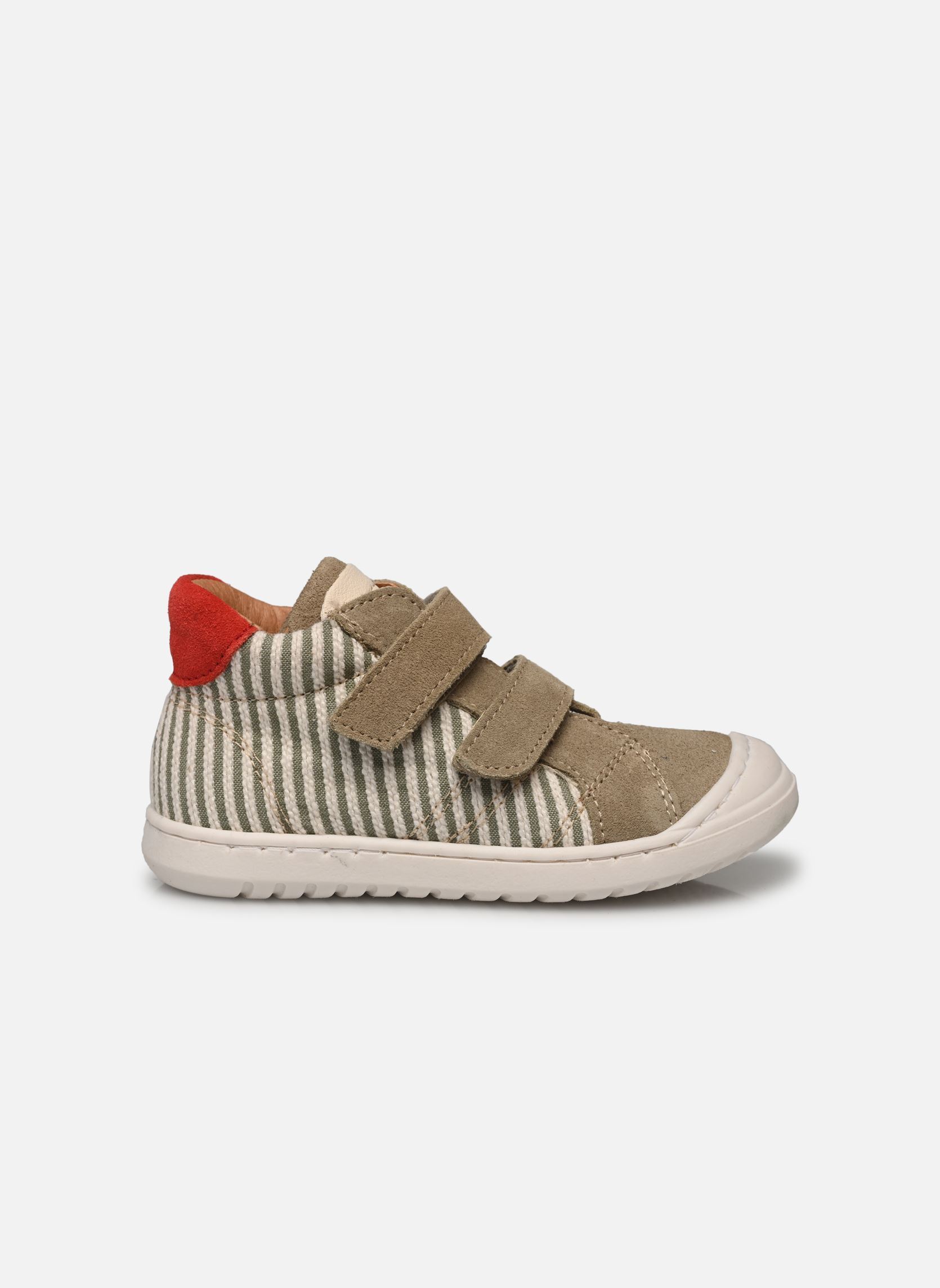 Baskets Thor v garçon vert Bisgaard Baskets Thor v garçon vert SAGE STRIPES