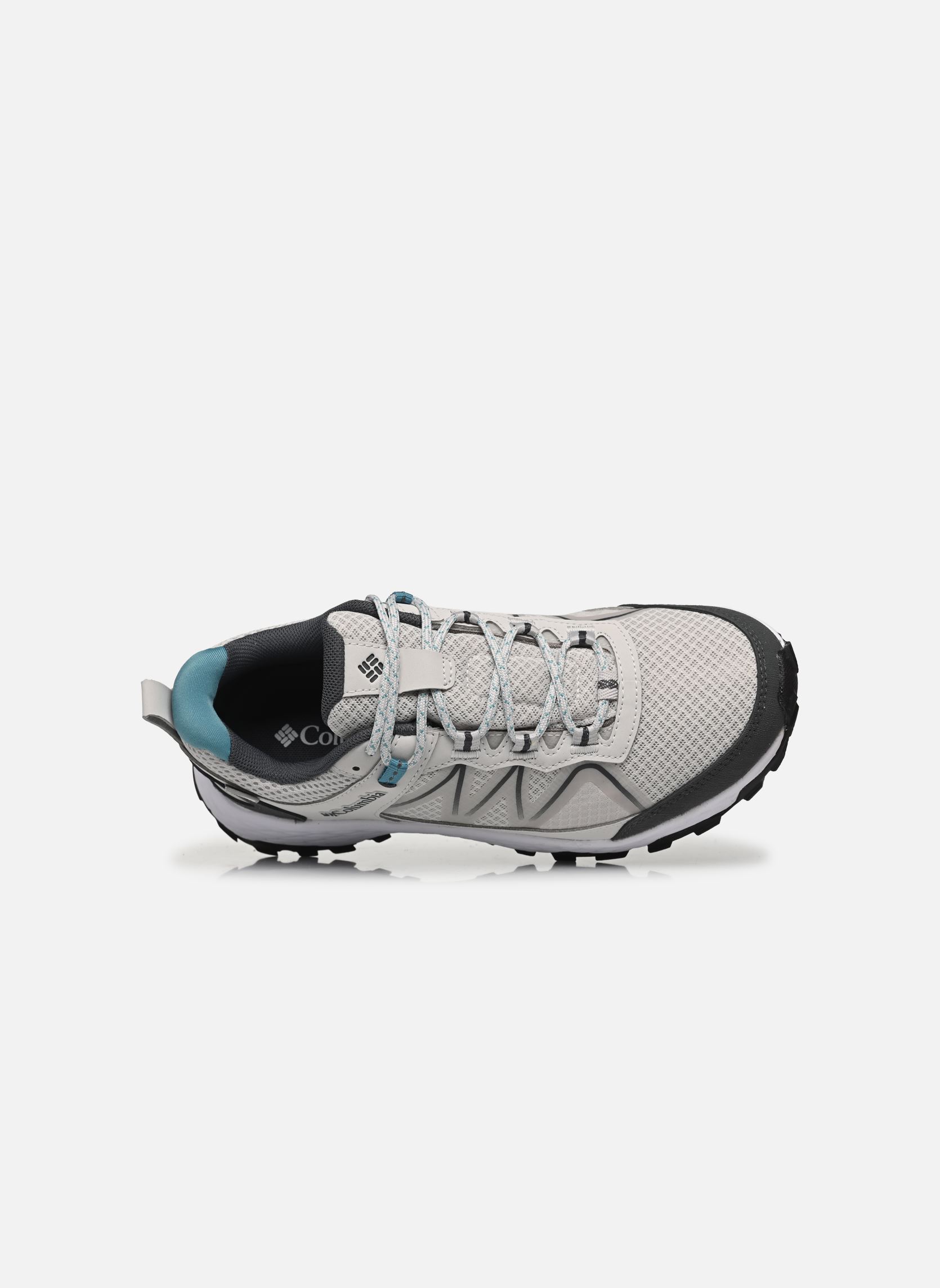 Sportschoenen PEAKFREAK RUSH OUTDRY W dames grijs Columbia Sportschoenen PEAKFREAK RUSH OUTDRY W dames grijs MOONSTONE, TEAL