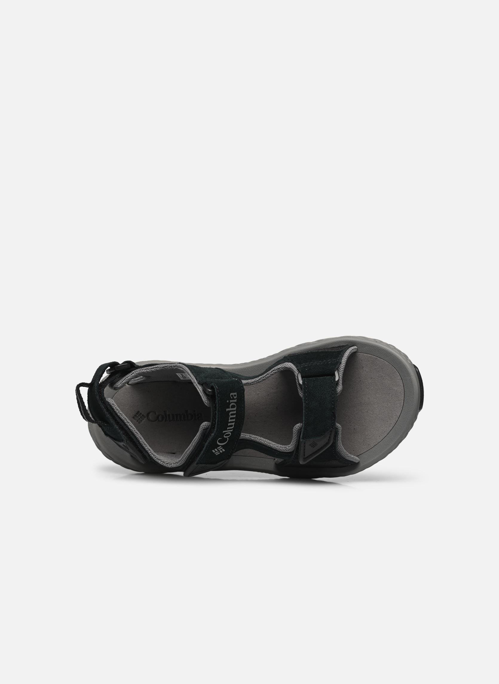 Sandalen und Pantoletten KONOS HIKER 3-STRAP herren schwarz Columbia Sandalen und Pantoletten KONOS HIKER 3-STRAP herren schwarz Black, City Grey