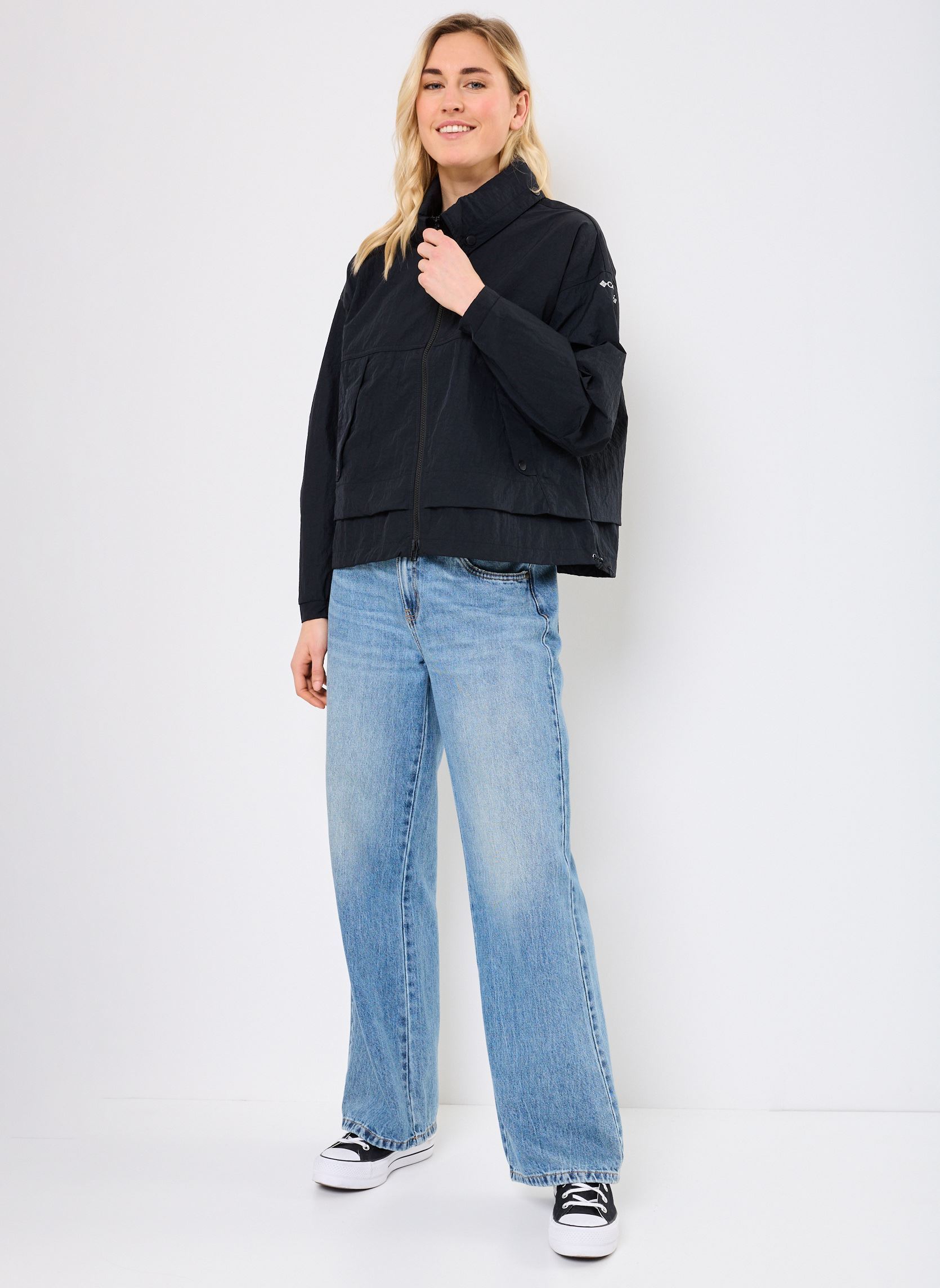 Windbreaker / Windjacken Paracutie II Windbreaker damen schwarz Columbia Windbreaker / Windjacken Paracutie II Windbreaker damen schwarz BLACK