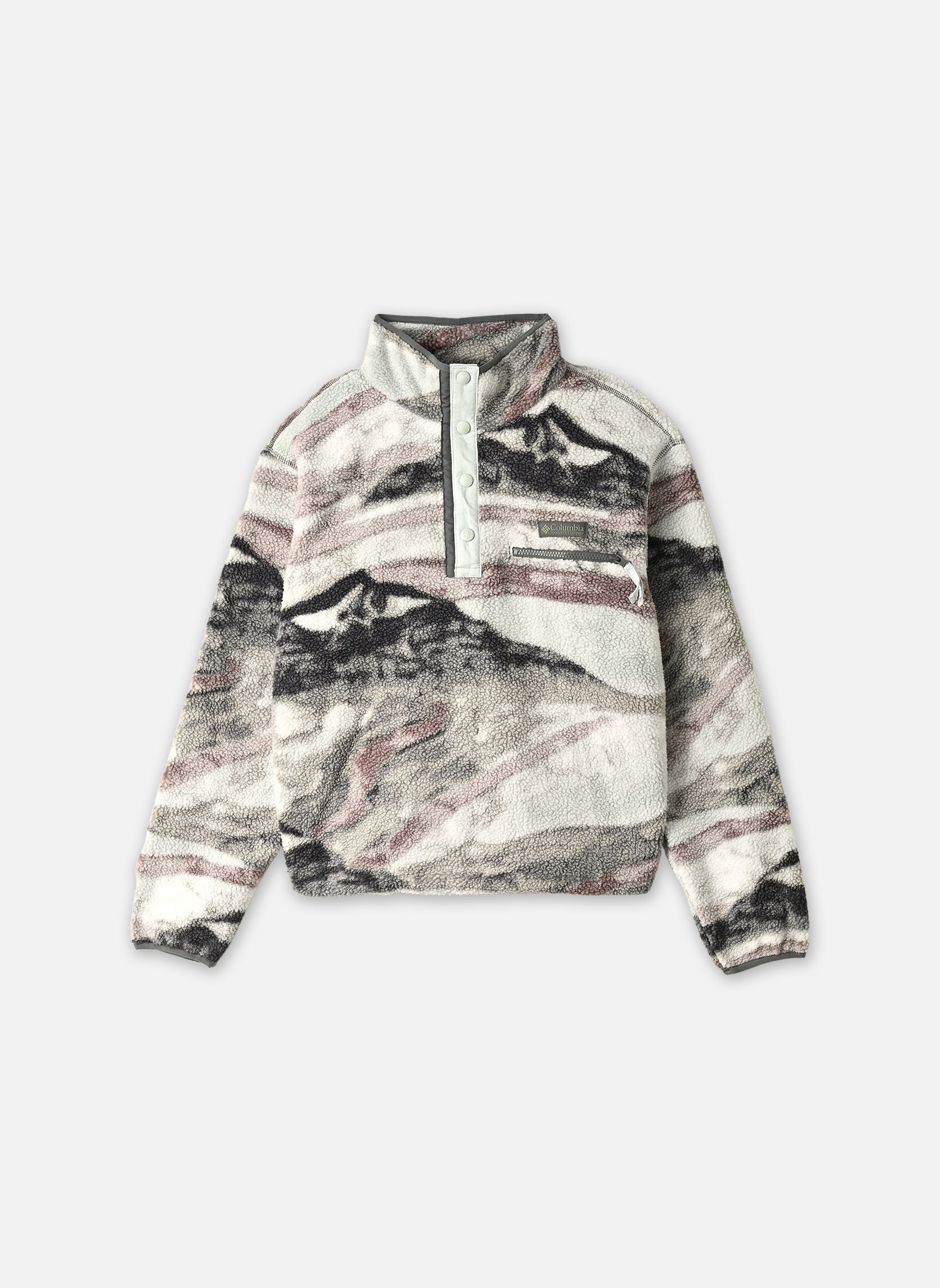 Vestes polaires Helvetia II Printed Cropped Half Snap femme vert Columbia Vestes polaires Helvetia II Printed Cropped Half Snap femme vert SEDONA SAGE, SUMMITS
