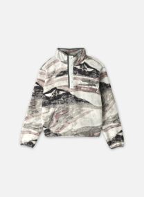 Vestes polaires Helvetia II Printed Cropped Half Snap femme violet