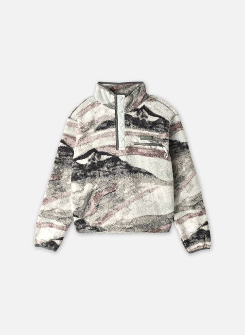 Columbia Vestes polaires Helvetia II Printed Cropped Half Snap femme vert