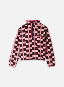 Vestes polaires Helvetia II Printed Cropped Half Snap femme violet