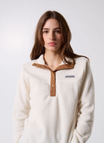 Vestes polaires Benton Springs 1/2 Snap Pull Over II femme beige Columbia Vestes polaires Benton Springs 1/2 Snap Pull Over II femme beige CHALK, CAMEL BROWN