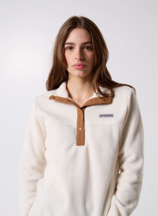 Columbia Vestes polaires Benton Springs 1/2 Snap Pull Over II femme beige