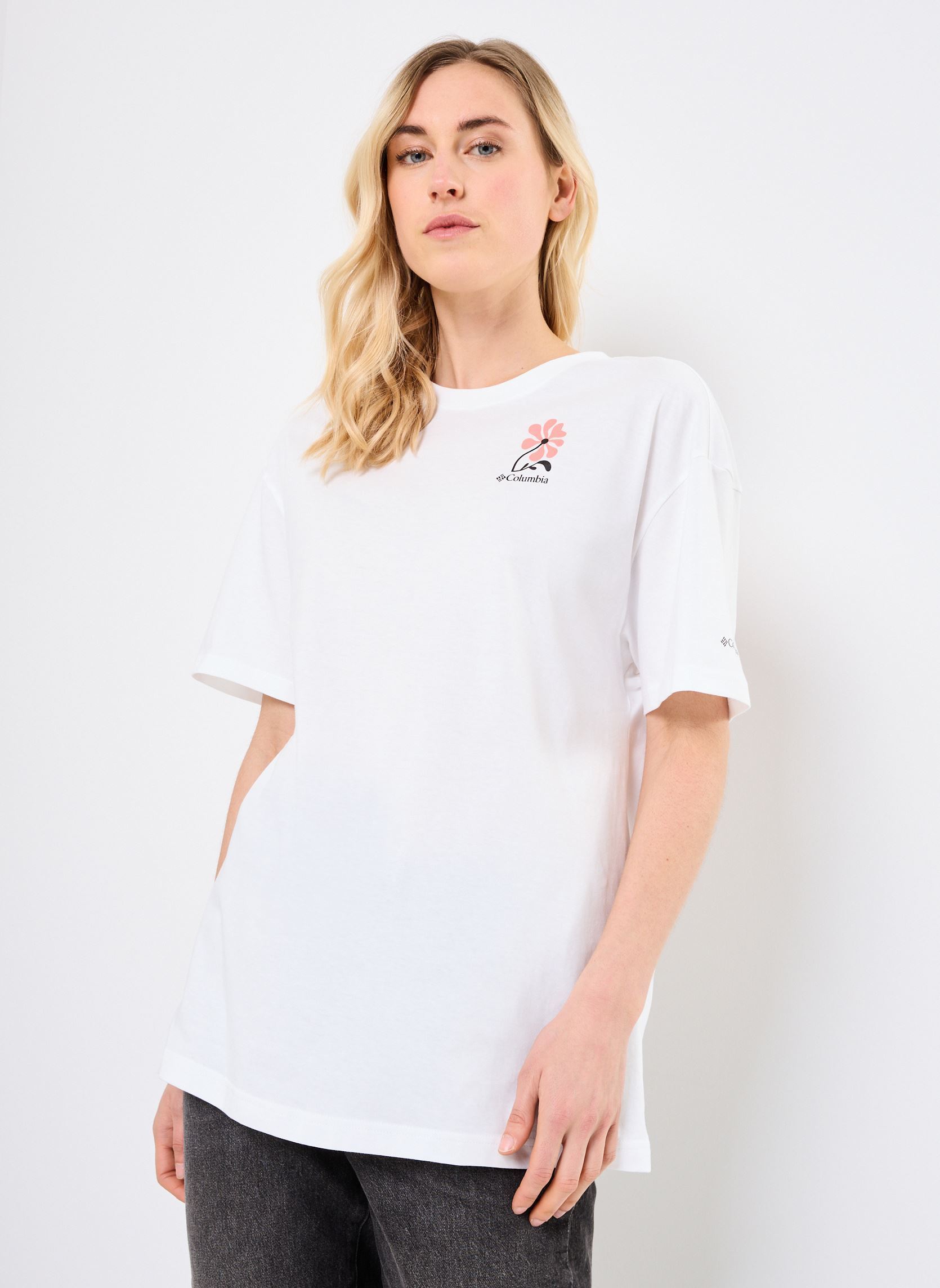 Vêtements Columbia Rolling Bend Graphic Oversized Tee pour Accessoires