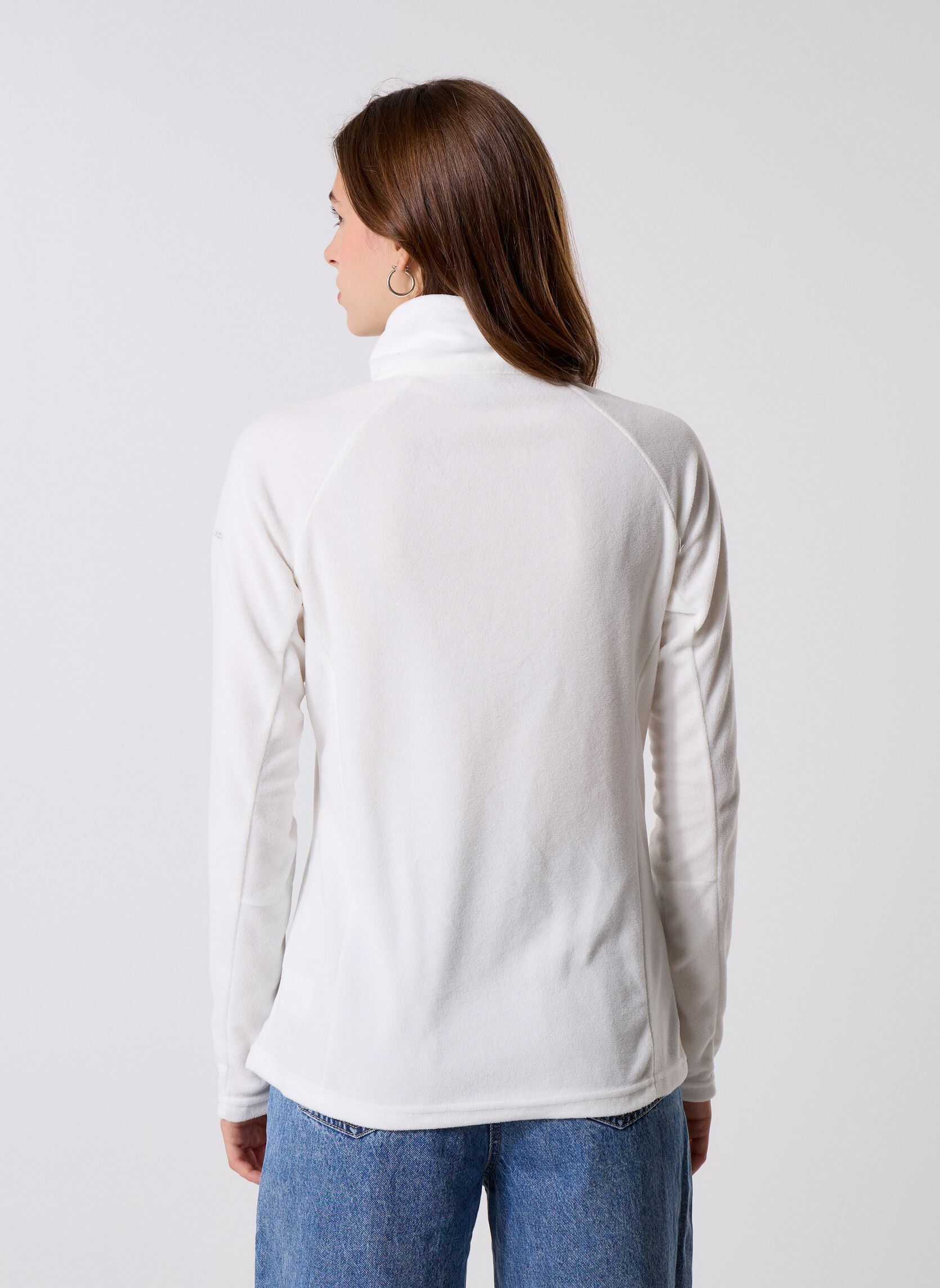 Fleece truien Glacial IV 1/2 Zip dames wit Columbia Fleece truien Glacial IV 1/2 Zip dames wit SEA SALT