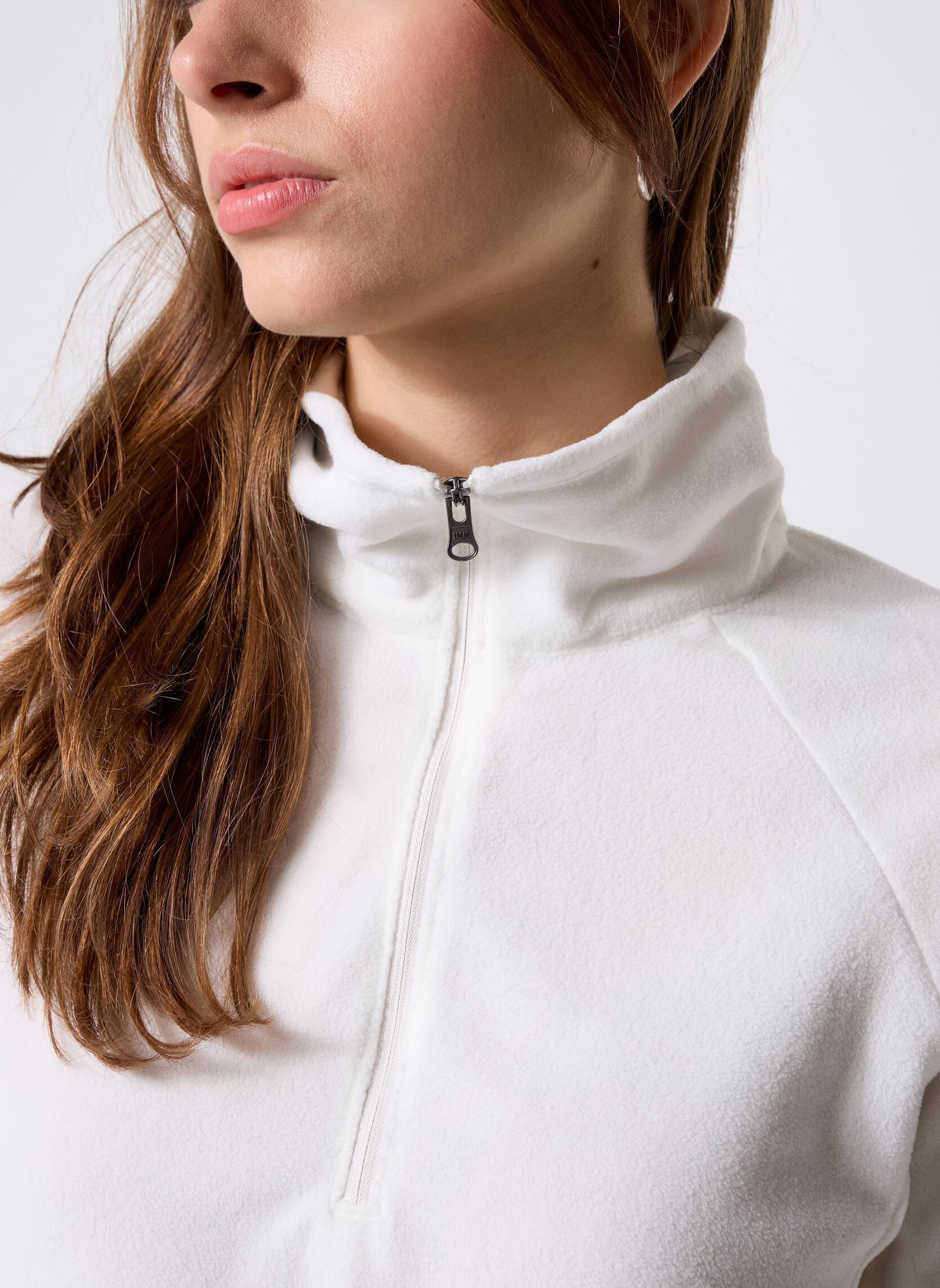 Fleece truien Glacial IV 1/2 Zip dames wit Columbia Fleece truien Glacial IV 1/2 Zip dames wit SEA SALT
