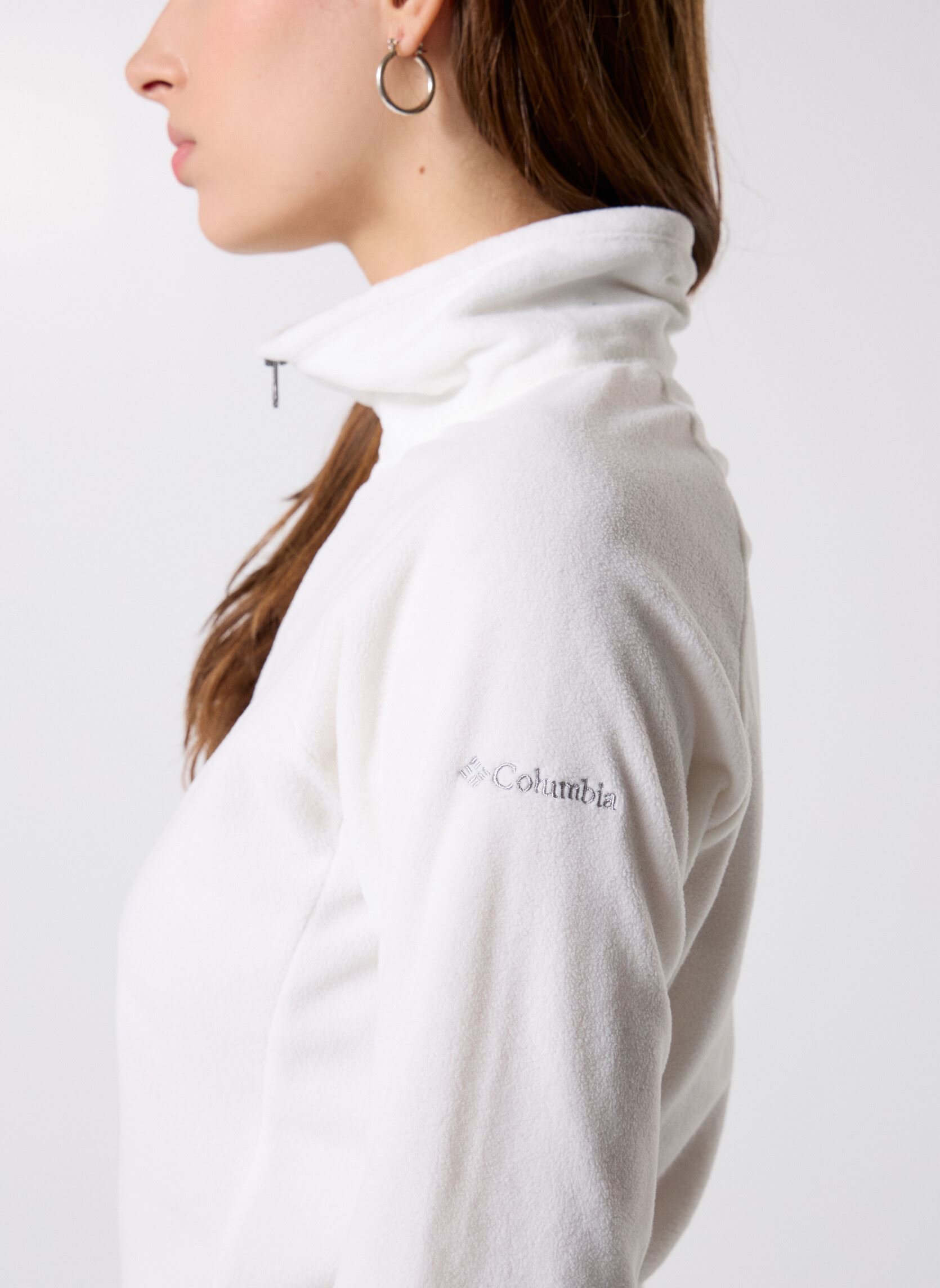 Fleece truien Glacial IV 1/2 Zip dames wit Columbia Fleece truien Glacial IV 1/2 Zip dames wit SEA SALT