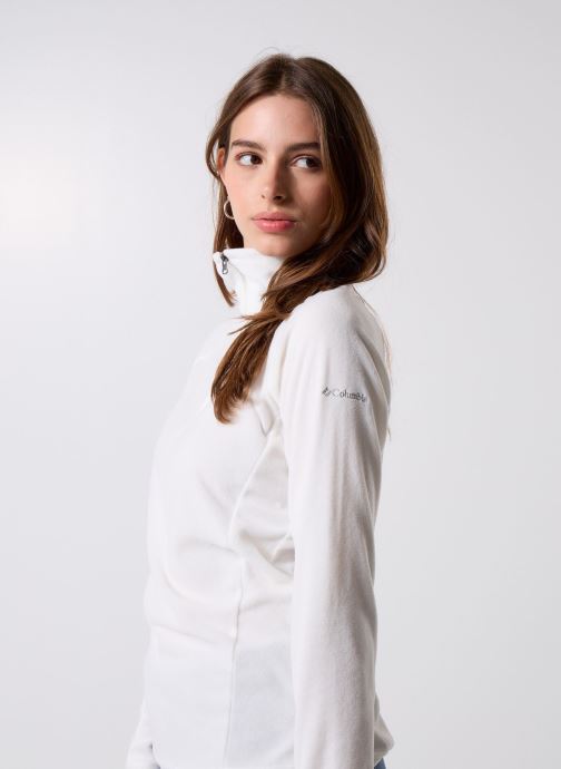 Columbia Pulls polaire Glacial IV 1/2 Zip femme blanc