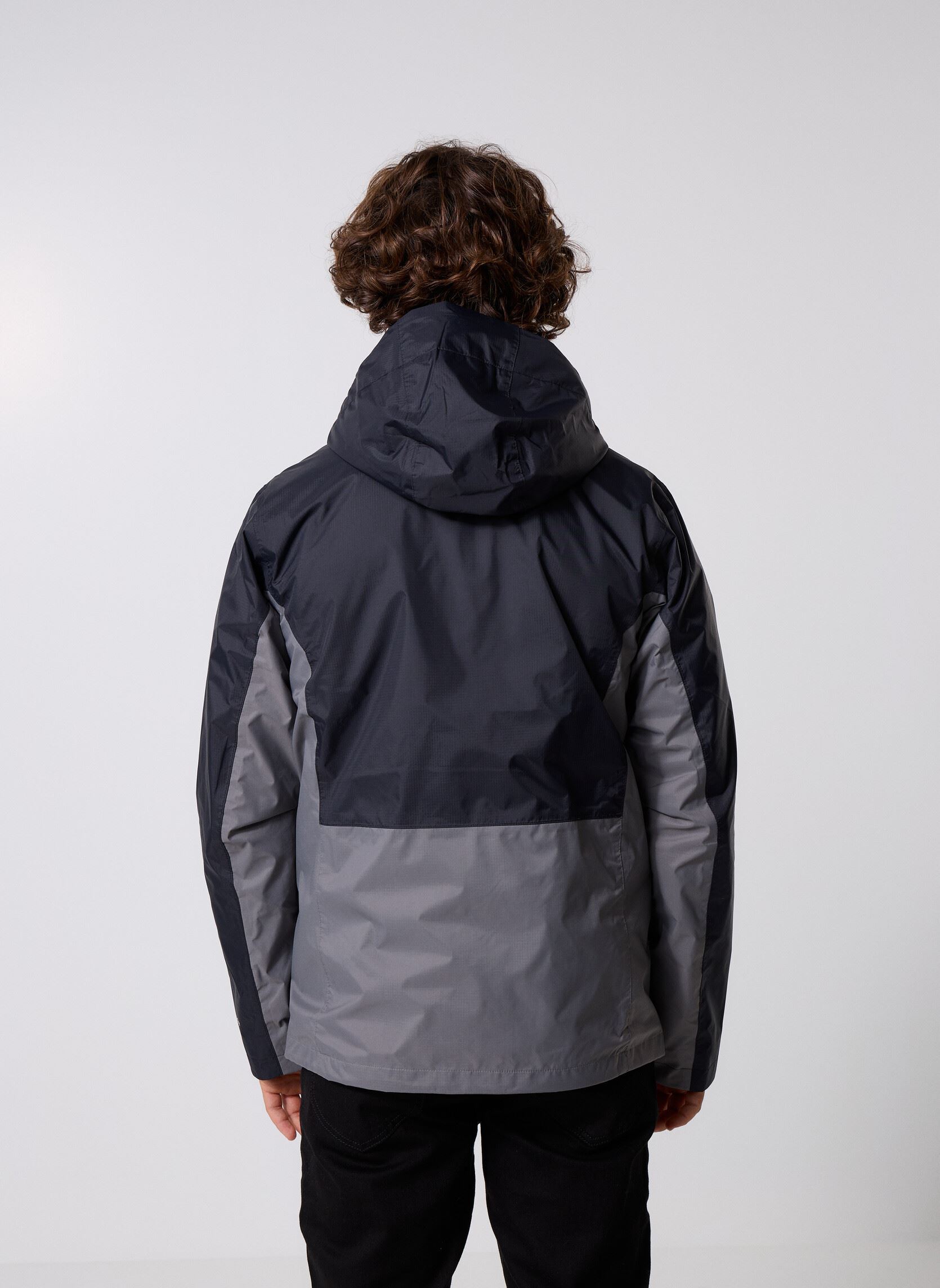 Vestes imperméables Pouring Adventure III Jacket homme gris Columbia Vestes imperméables Pouring Adventure III Jacket homme gris BLACK, CITY GREY