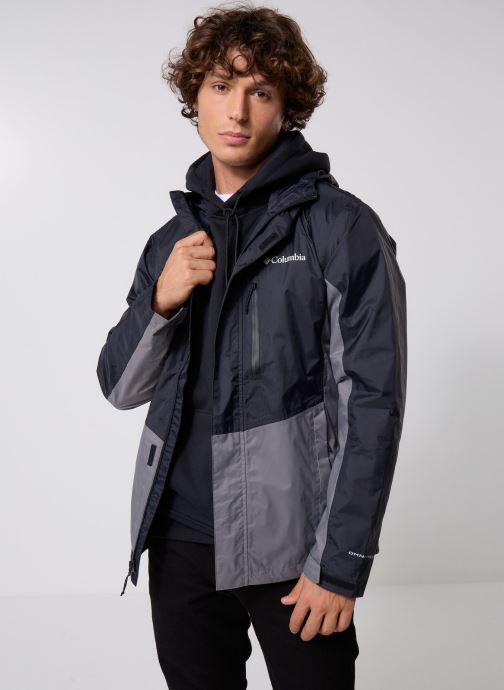 Columbia Vestes imperméables Pouring Adventure III Jacket homme gris