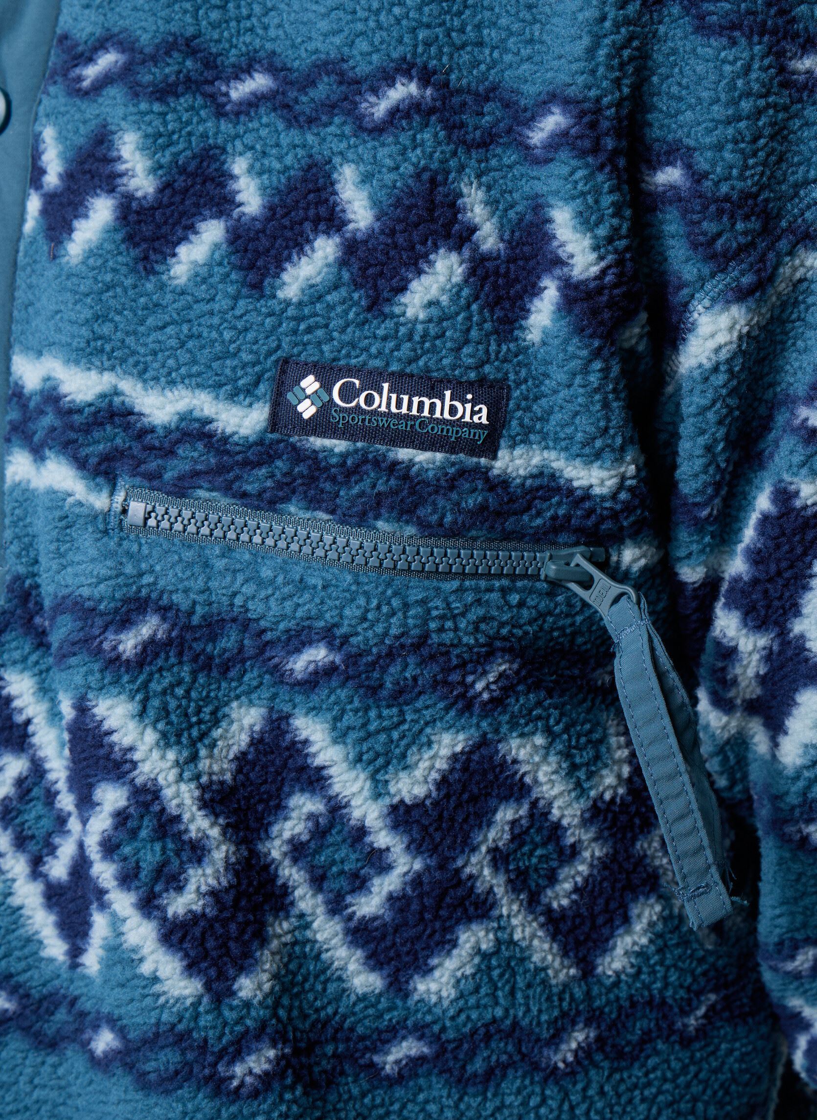 Pulls polaires Helvetia II Printed Half Snap Fleece homme bleu Columbia Pulls polaires Helvetia II Printed Half Snap Fleece homme bleu EVERBLUE KNITKNOT
