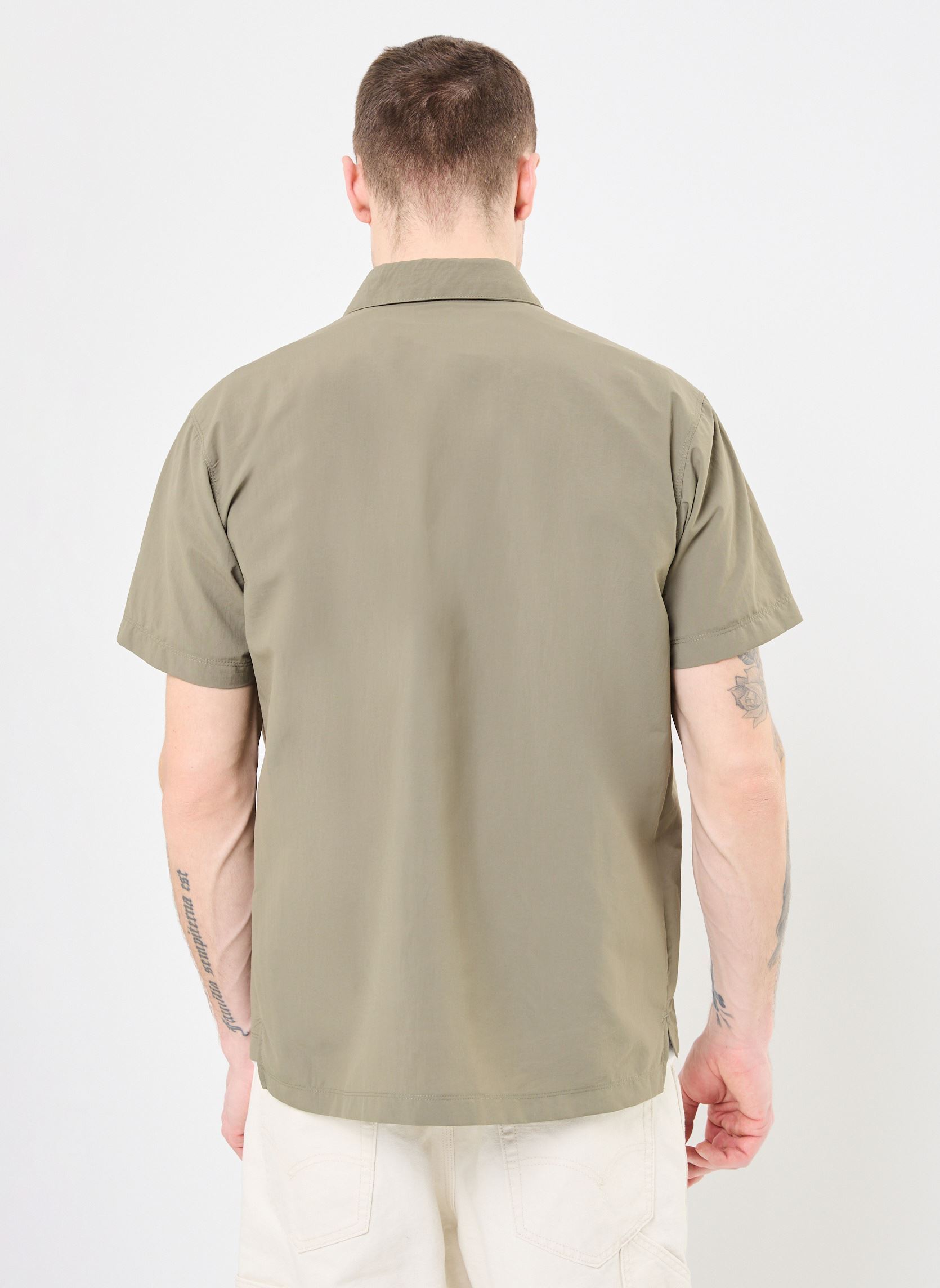 Hemden Mountaindale Short Sleeve Shirt herren grau Columbia Hemden Mountaindale Short Sleeve Shirt herren grau STONE GREEN
