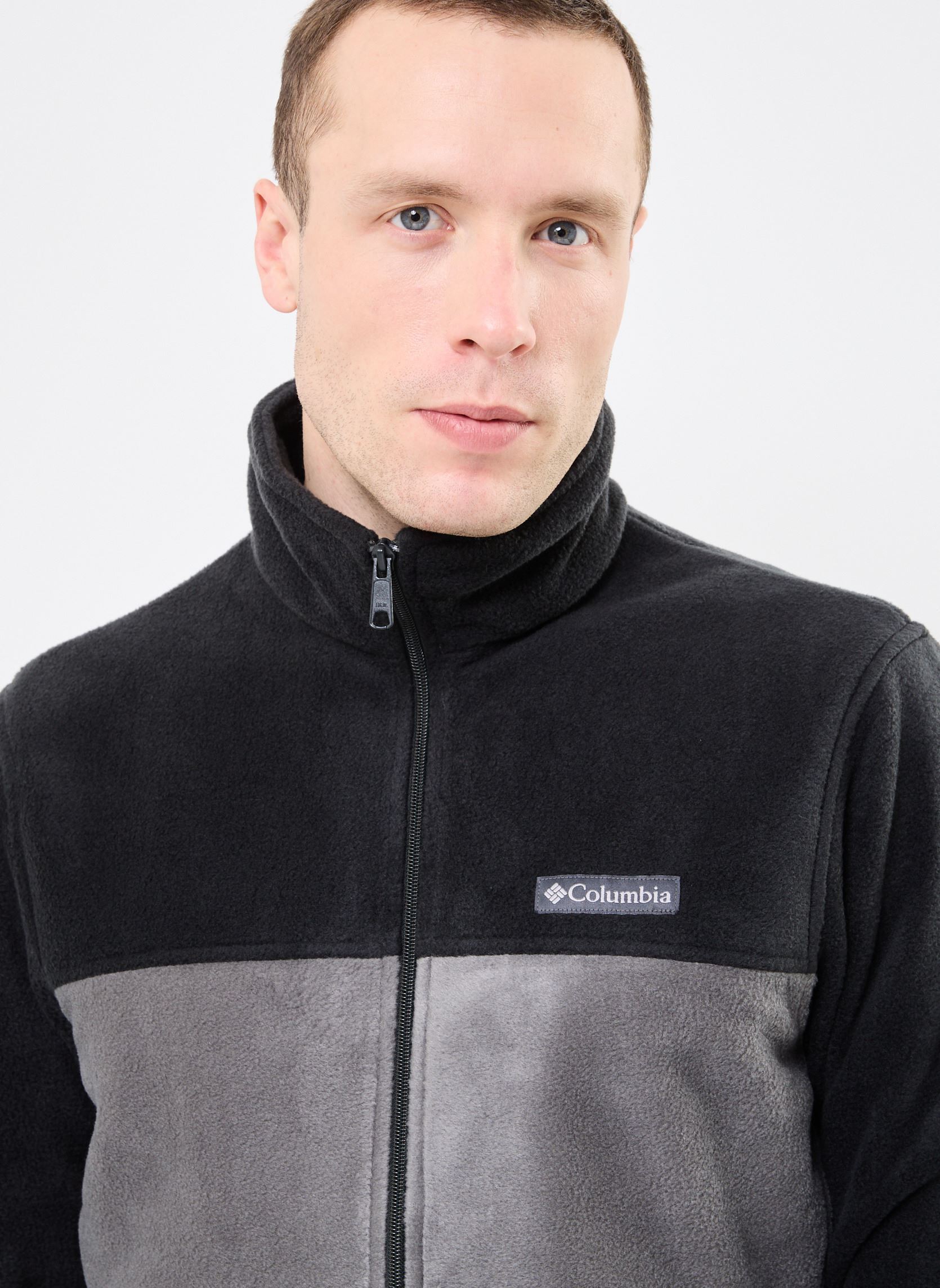Fleece-Pullover Steens Mountains Full Zip 2.0 herren schwarz Columbia Fleece-Pullover Steens Mountains Full Zip 2.0 herren schwarz BLACK GRILL