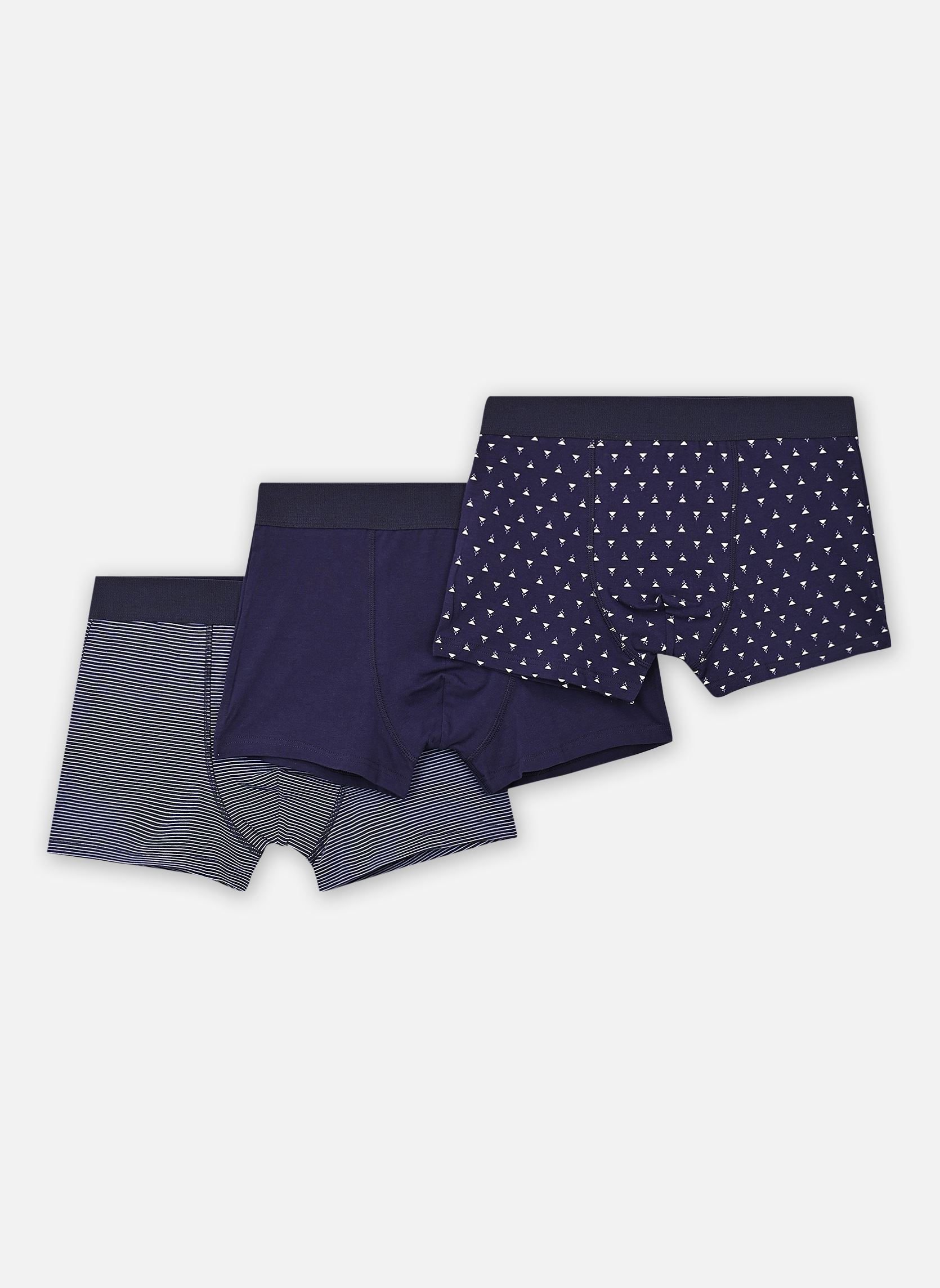 Caleçons longs Calecons-lot homme bleu MADE BY Caleçons longs Calecons-lot homme bleu Bleu