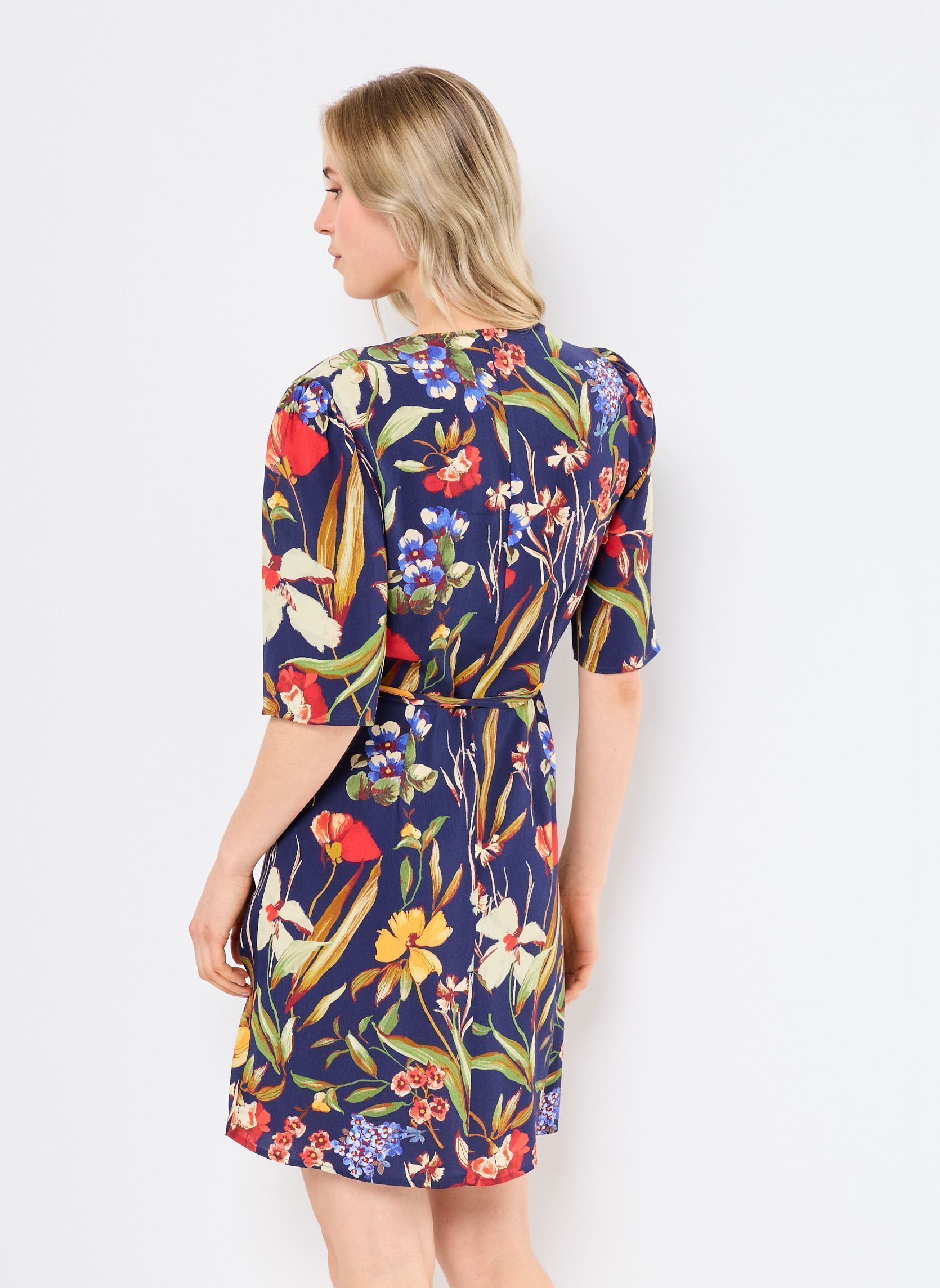 Robes RMATISS-COURT femme bleu Georgia Rose Robes RMATISS-COURT femme bleu MARINE