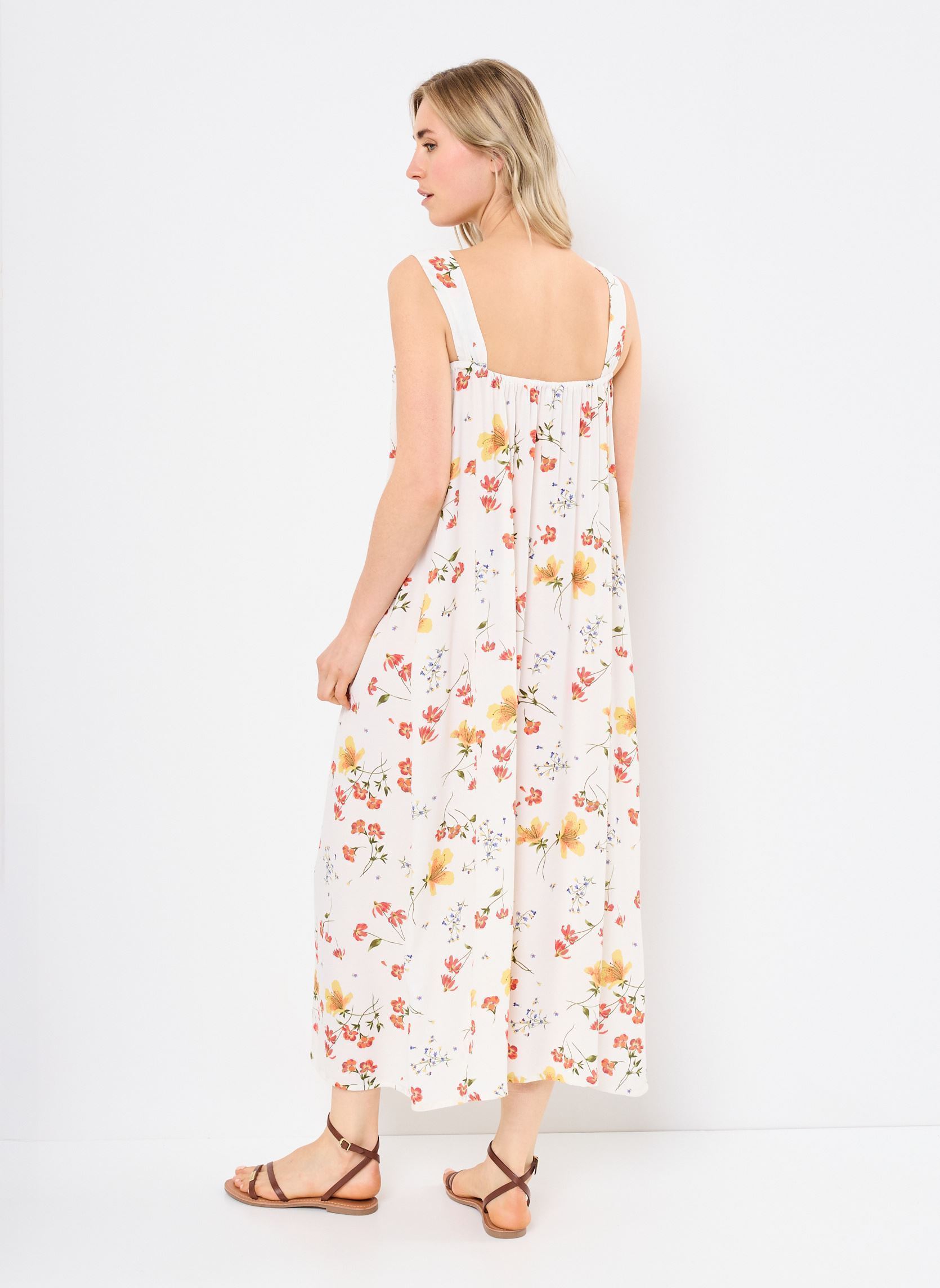 Robes longues RSTARIA femme blanc Georgia Rose Robes longues RSTARIA femme blanc Blanc Casse
