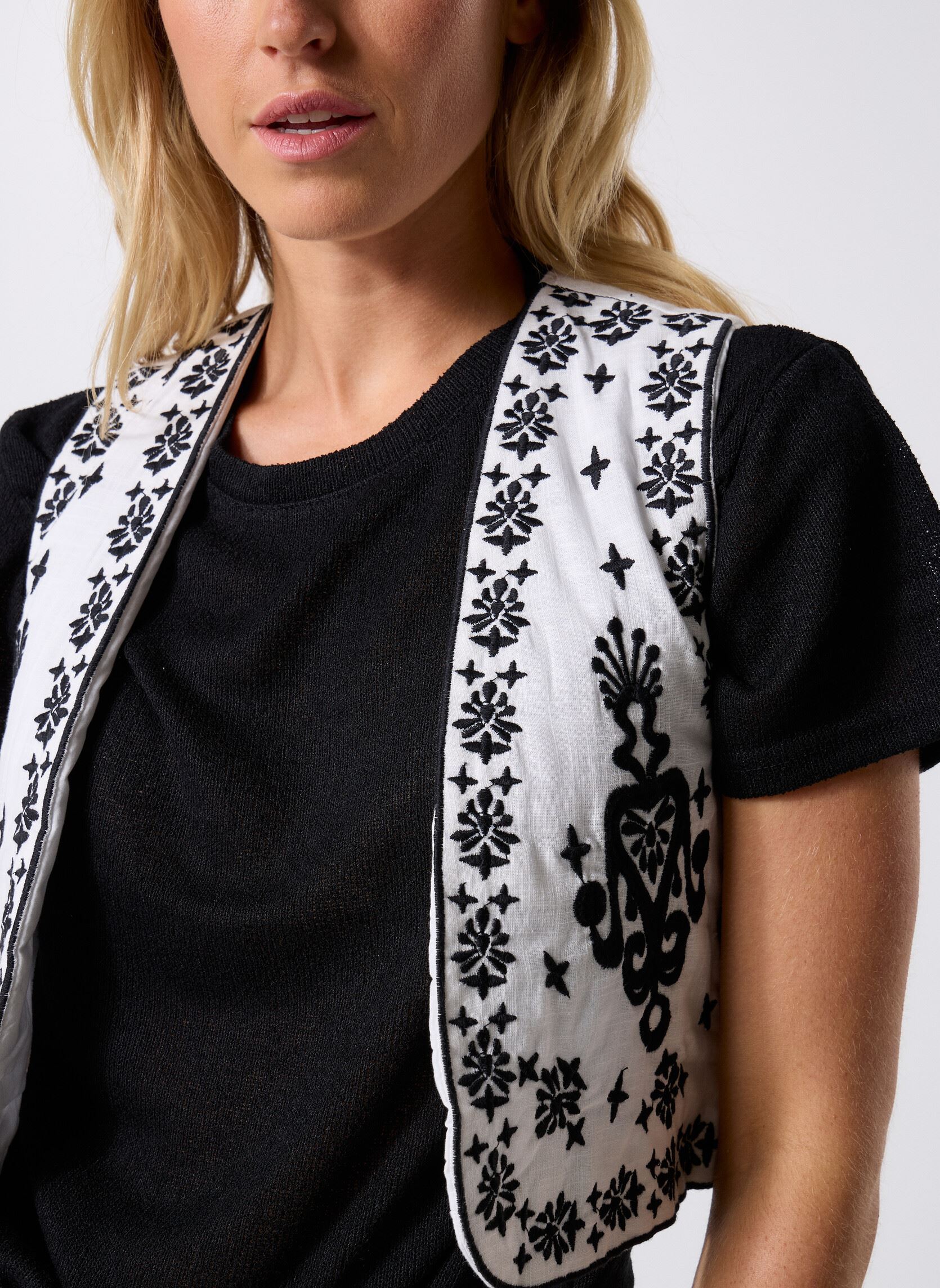 Bodywarmer VFLEURIS dames wit MADE BY Bodywarmer VFLEURIS dames wit SNOW WHITE