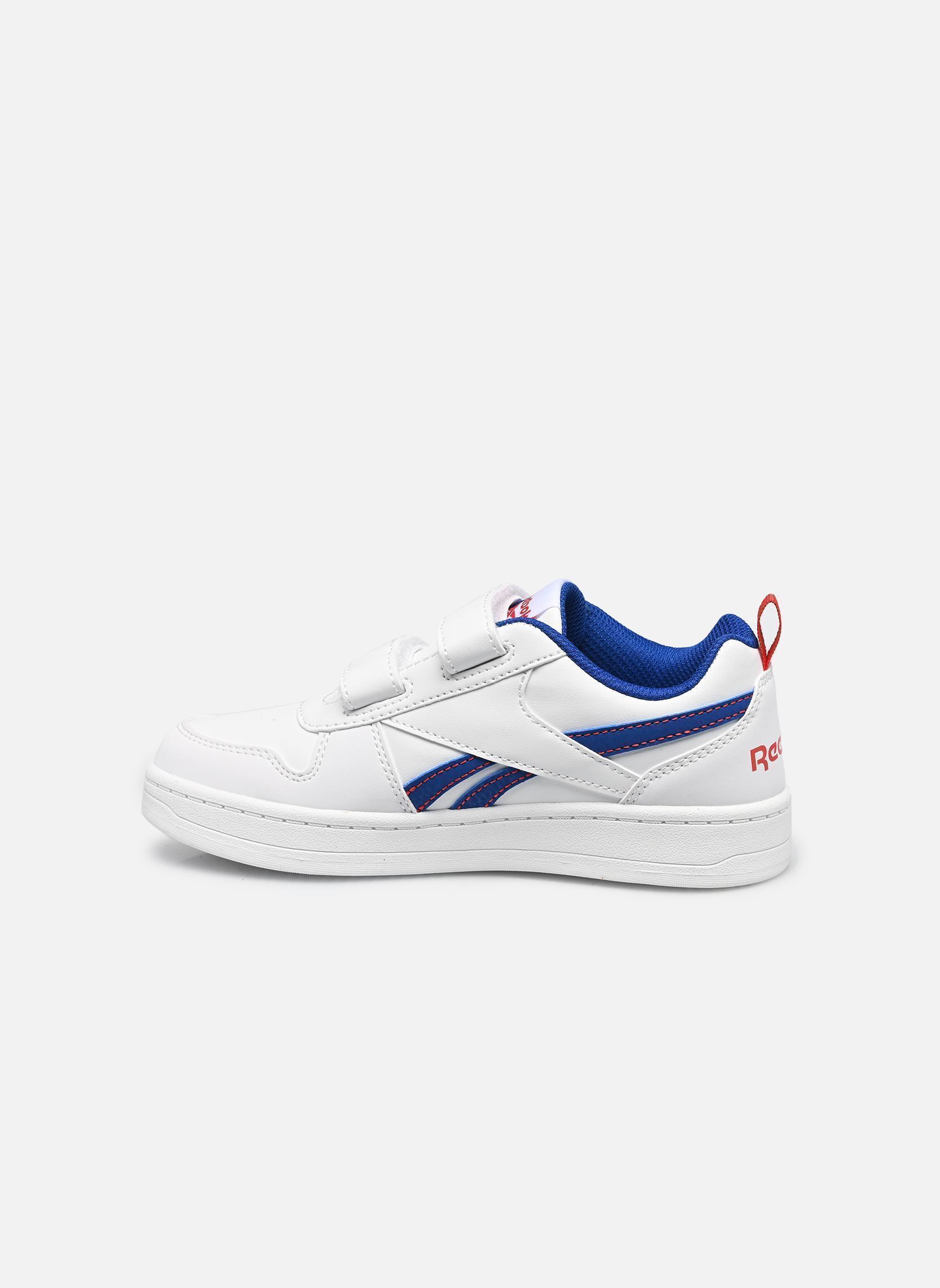 Baskets Reebok Royal Prime 2.0 Two Strap blanc Reebok Baskets Reebok Royal Prime 2.0 Two Strap blanc WHITE/VECTORBLUE/VECTORRED