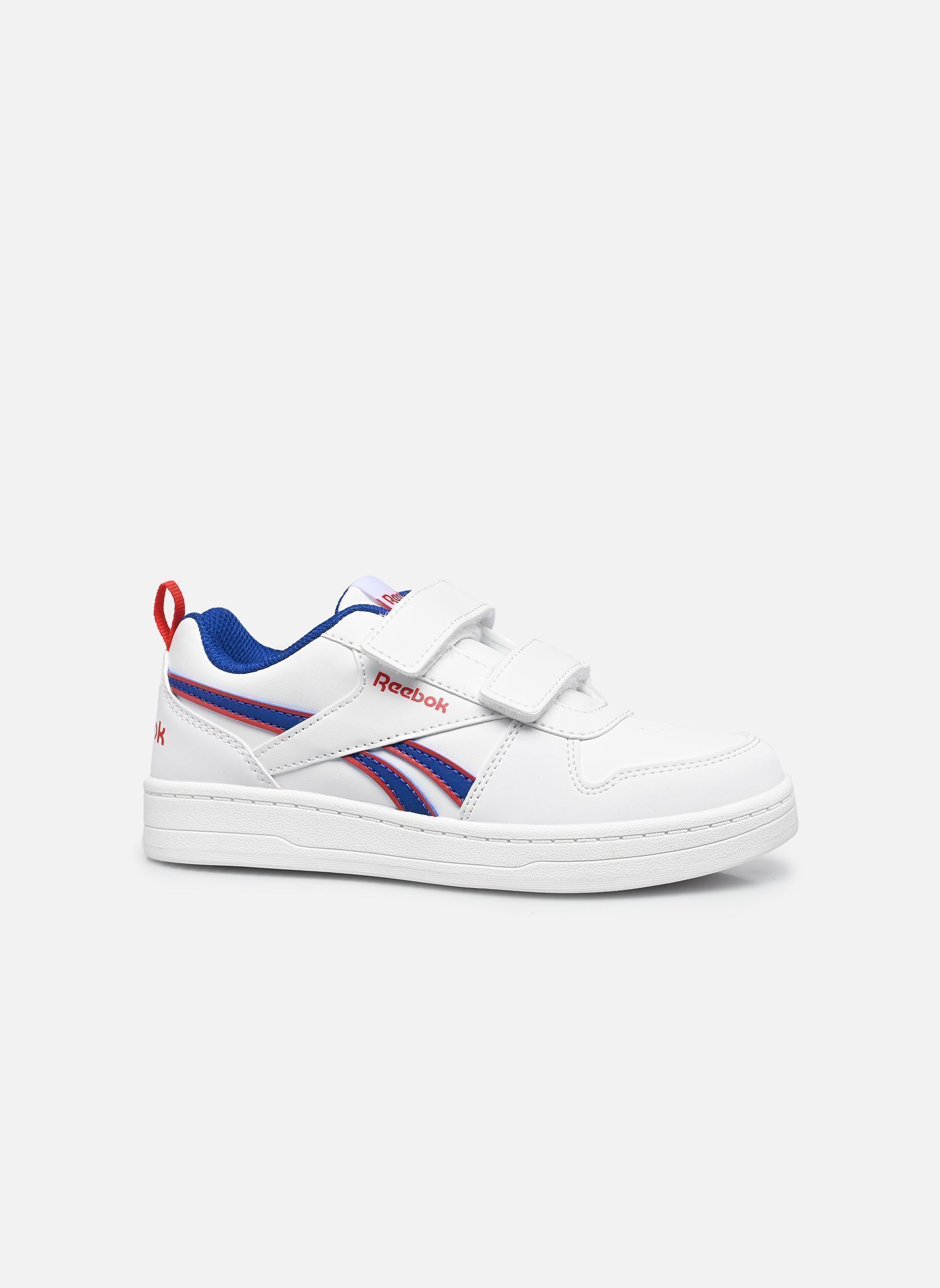 Baskets Reebok Royal Prime 2.0 Two Strap blanc Reebok Baskets Reebok Royal Prime 2.0 Two Strap blanc WHITE/VECTORBLUE/VECTORRED