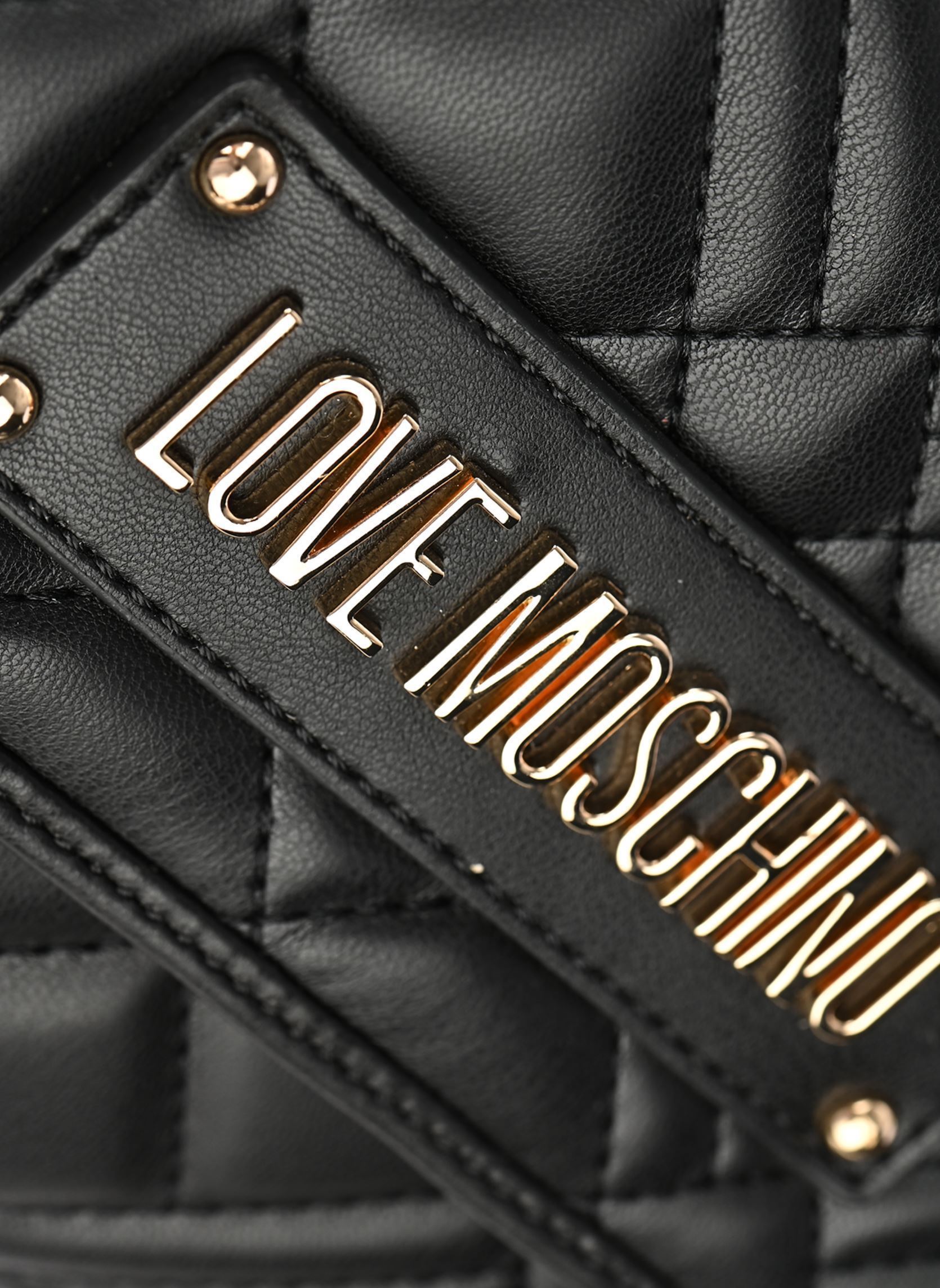 Schoudertassen Quilted Bag JC4210PP0M dames zwart Love Moschino Schoudertassen Quilted Bag JC4210PP0M dames zwart BLACK