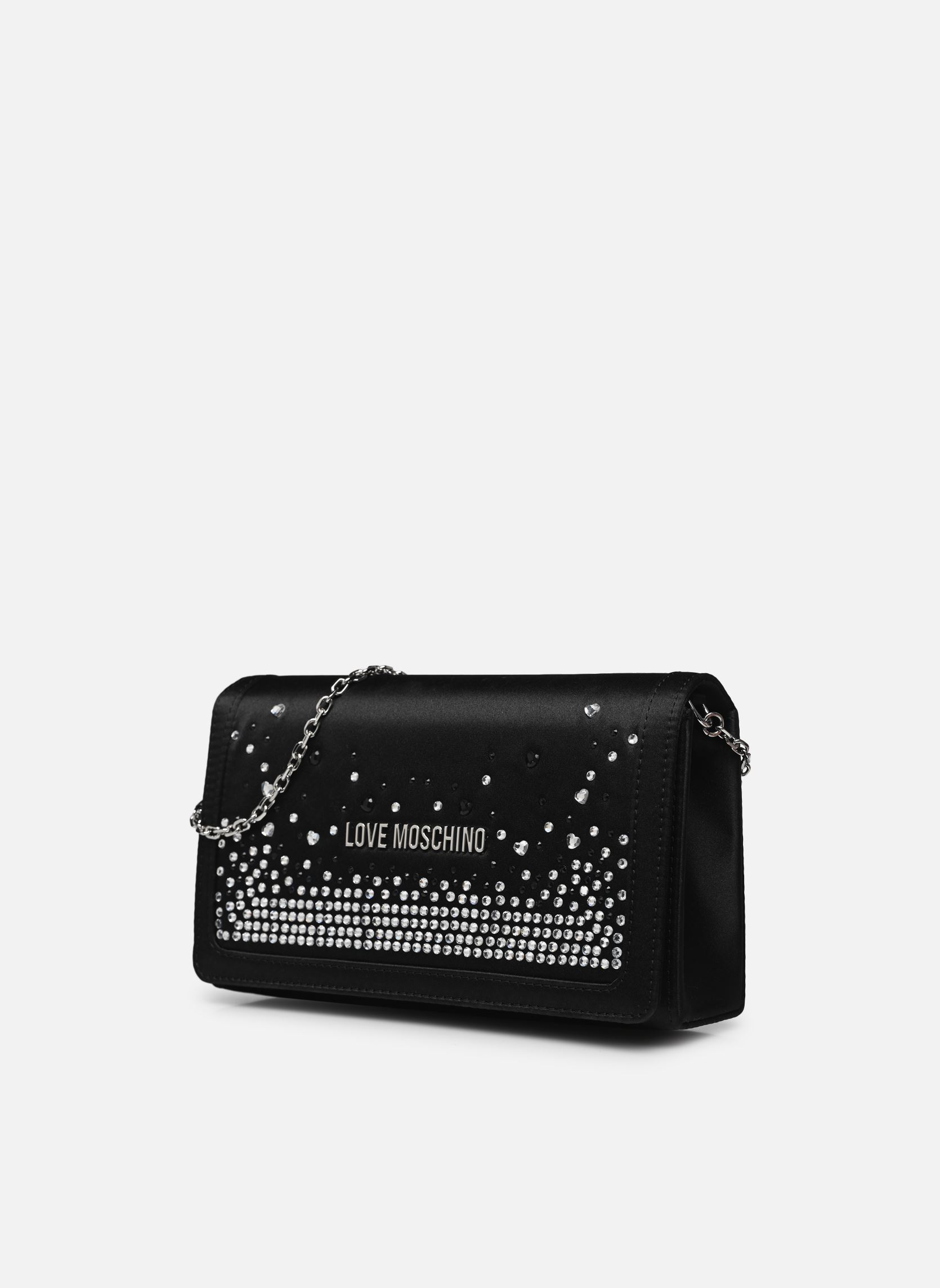 Sacs bandoulière Smart Daily Bag JC4250PP0M femme noir Love Moschino Sacs bandoulière Smart Daily Bag JC4250PP0M femme noir BLACK/BLACK-CRYSTAL