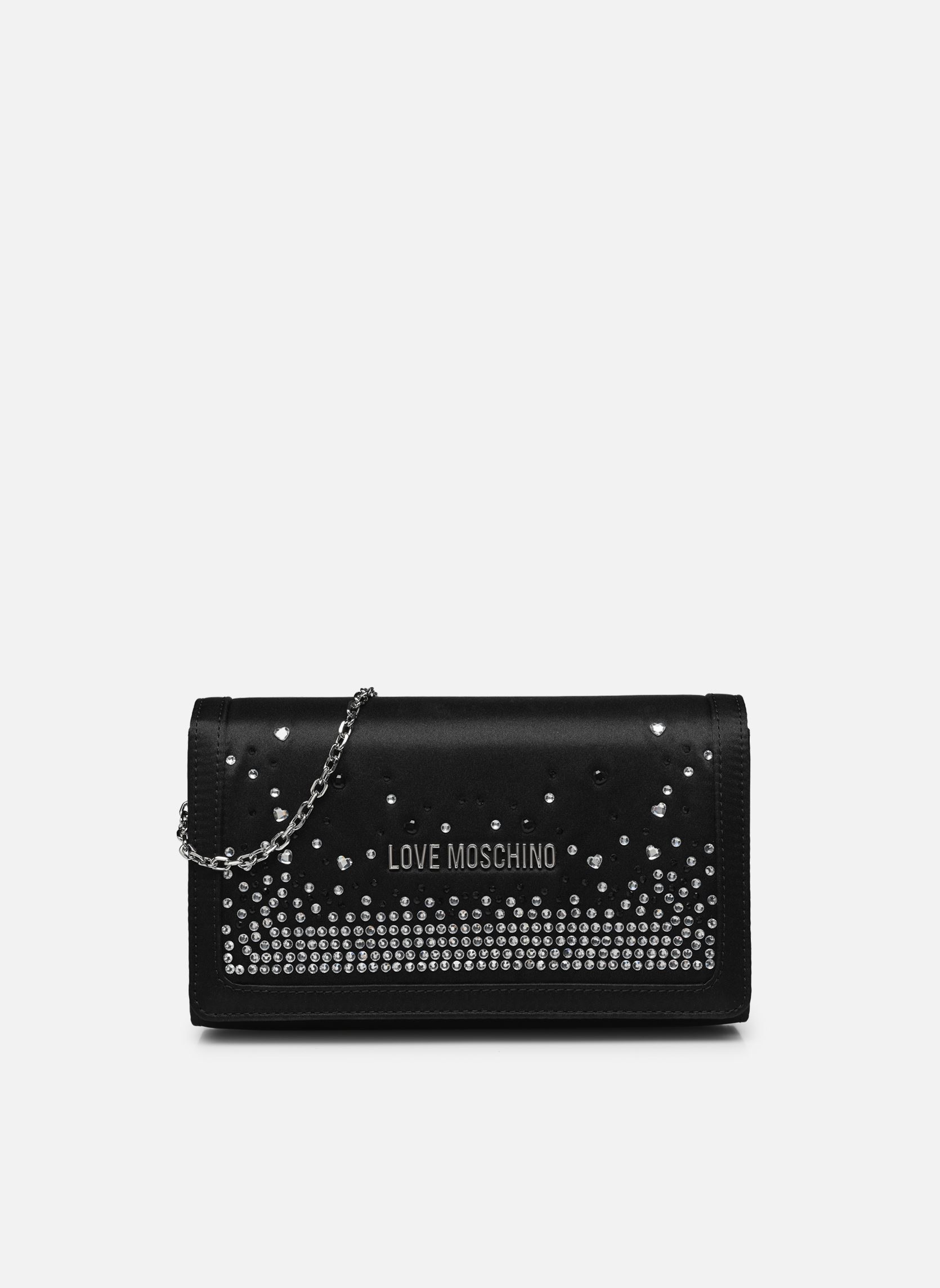 Sacs bandoulière Smart Daily Bag JC4250PP0M femme noir Love Moschino Sacs bandoulière Smart Daily Bag JC4250PP0M femme noir BLACK/BLACK-CRYSTAL