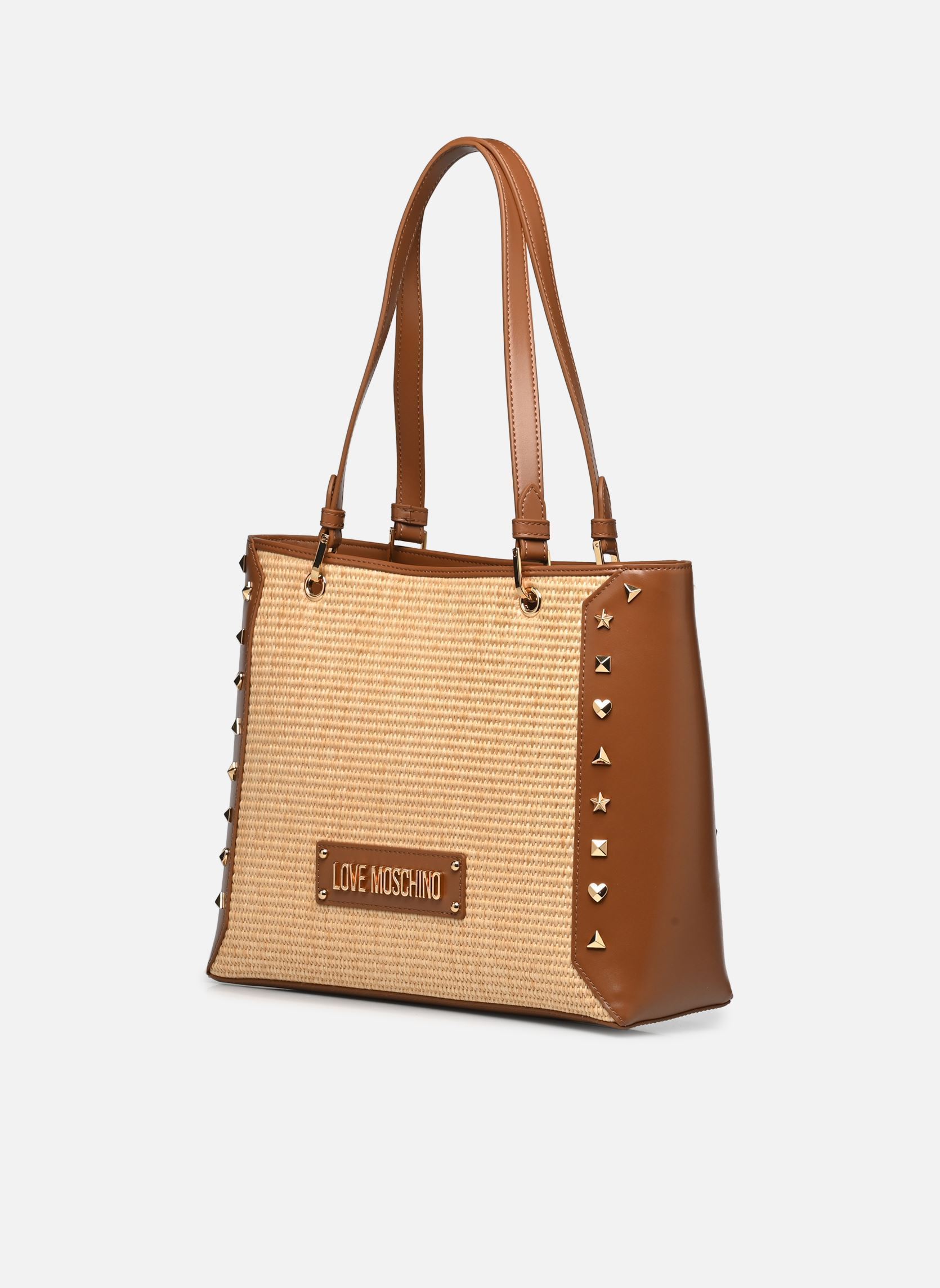 Borse a tracolla Timeless Raffia JC4274PP0M donna beige Love Moschino Borse a tracolla Timeless Raffia JC4274PP0M donna beige NATURAL/CAMEL